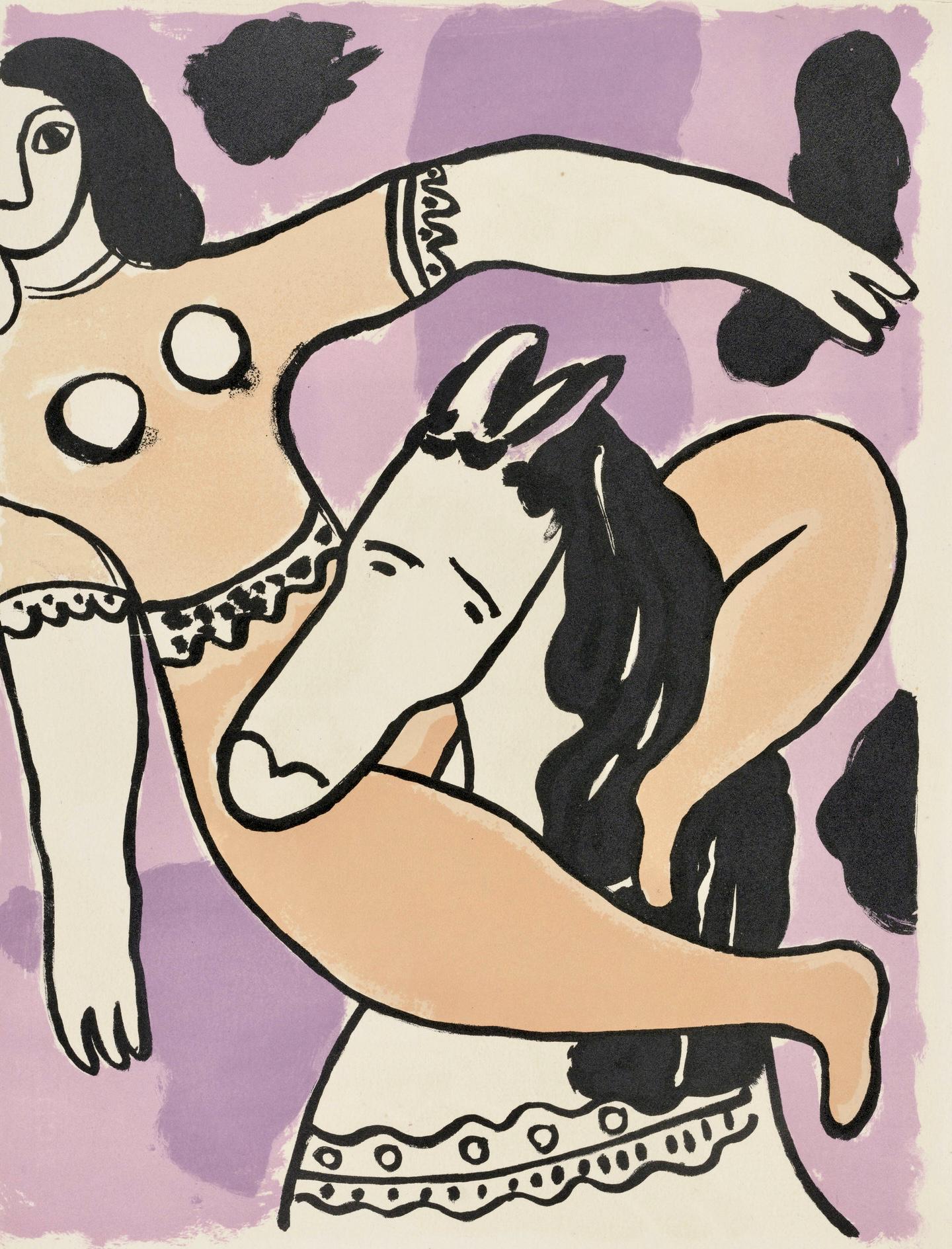 Fernand Léger, Composition, Cirque, Lithographies Originales, Limited Edition Lithograph