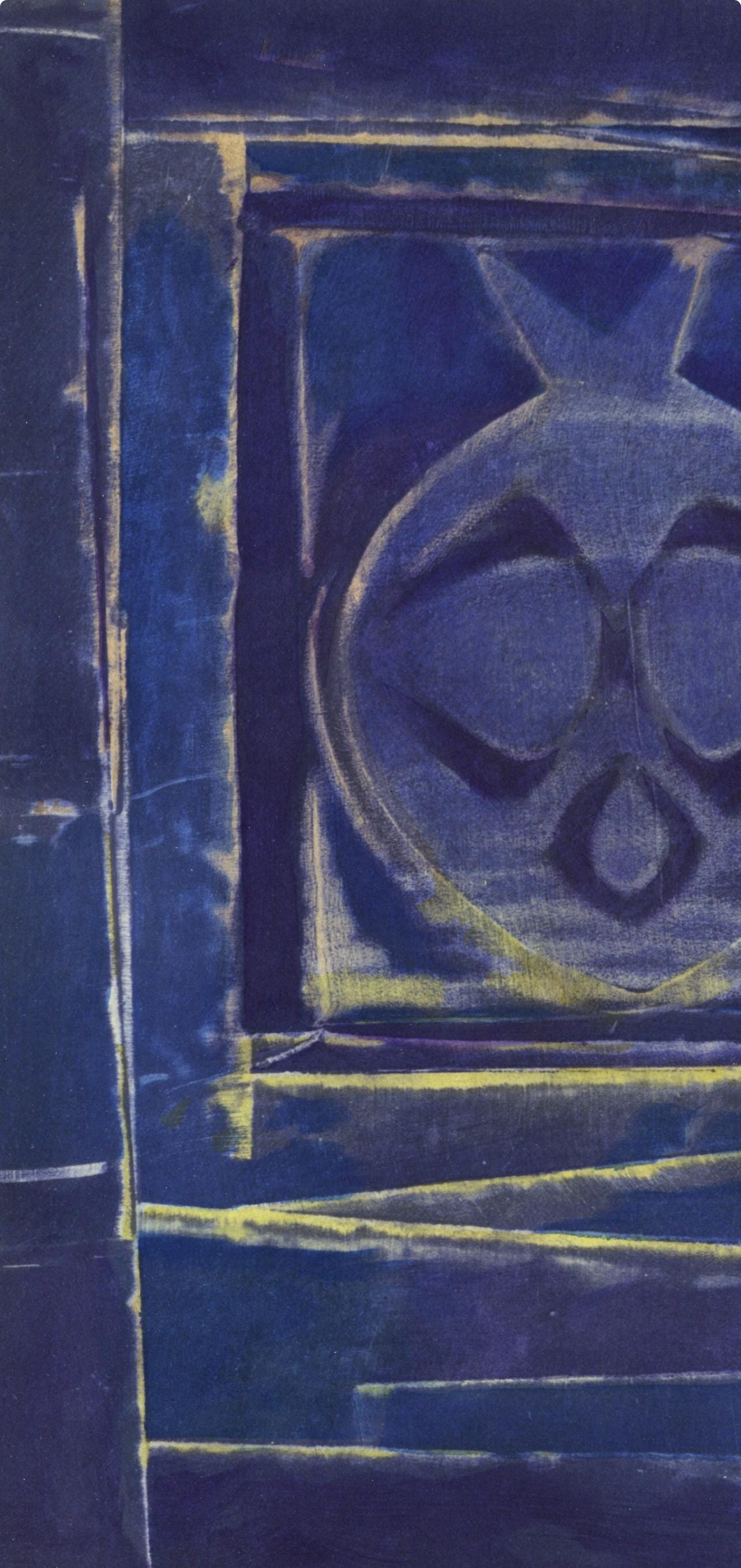Max Ernst, Vase bleue, XXe siècle, Limited Edition Lithograph