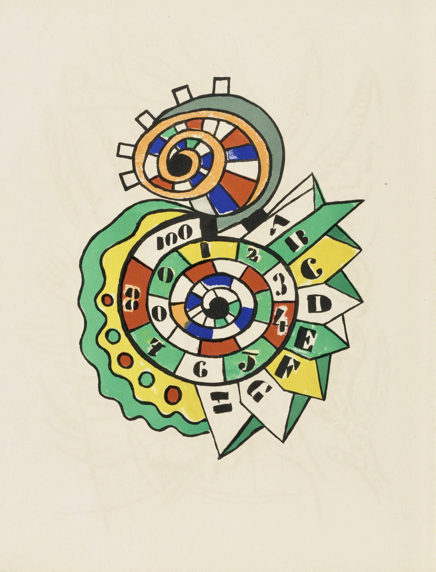 Fernand Léger, Composition, Cirque, Lithographies Originales, Limited Edition Lithograph