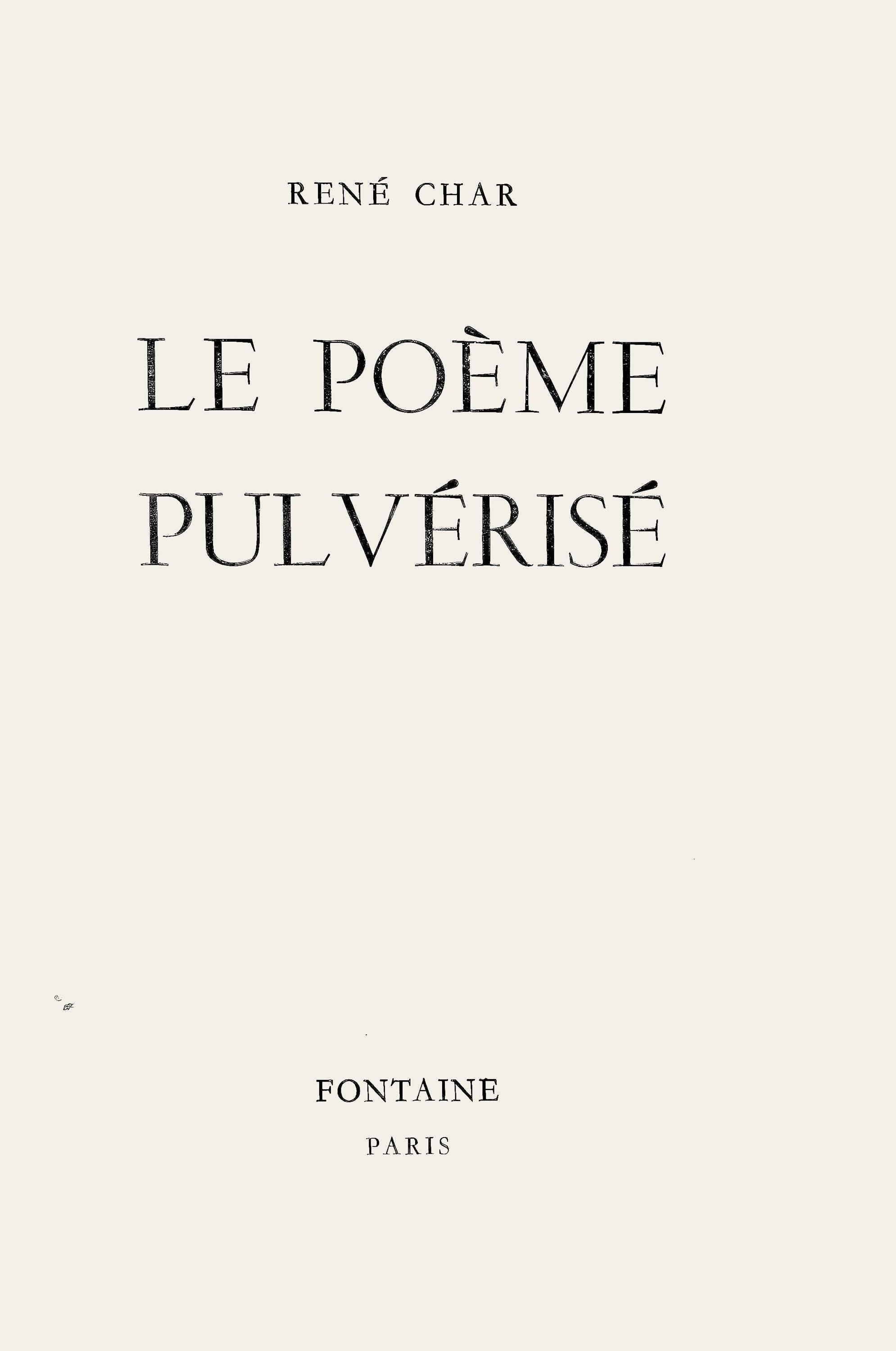 Henri Matisse, Tête de Femme (Duthuit 21), Le Poème pulvérisé, Limited Edition Linocut