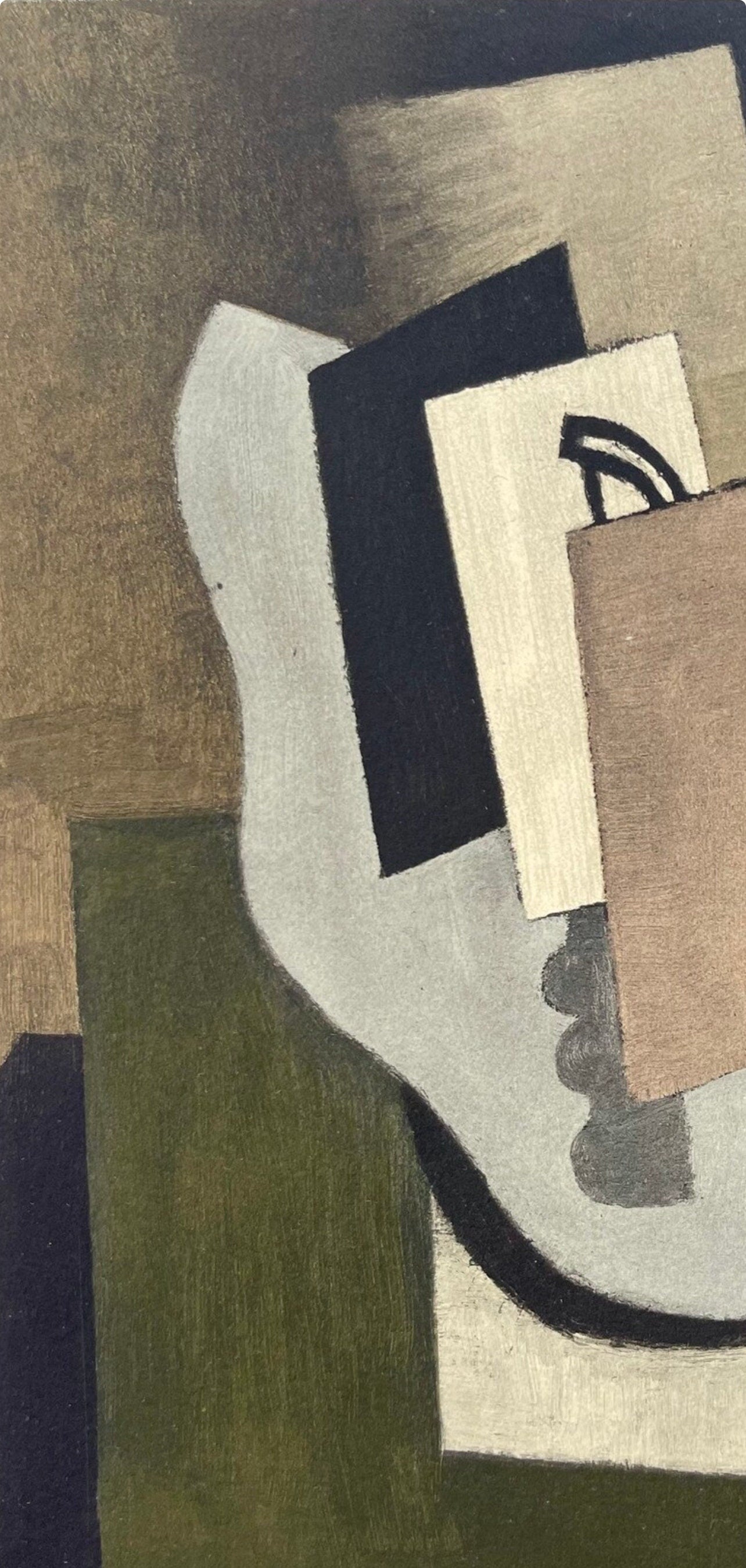 Roger de La Fresnaye, Visage, Roger de La Fresnaye, Collection Pierre Lévy, Limited Edition Lithograph