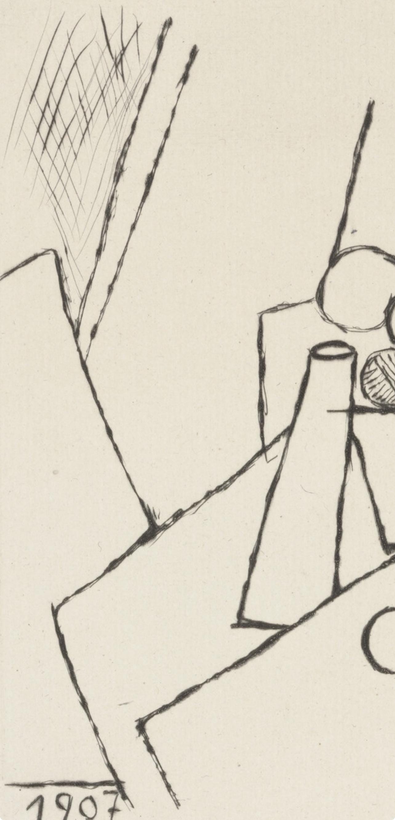 Francis Picabia, Composition, Du cubisme, Limited Edition Etching