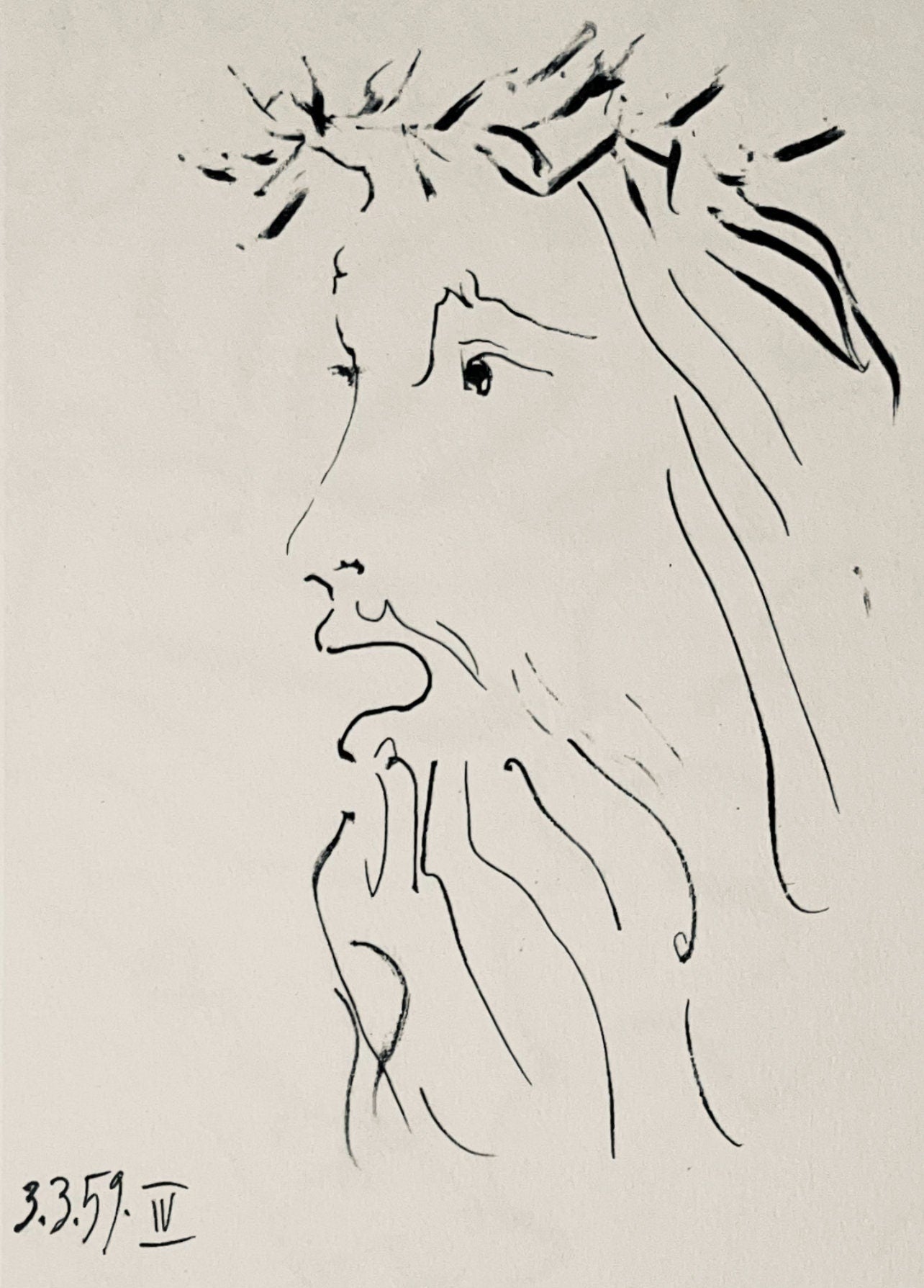 Pablo Picasso, Composition (Bloch 1276; Czwiklitzer 23), Toros y Toreros, Limited Edition Lithograph