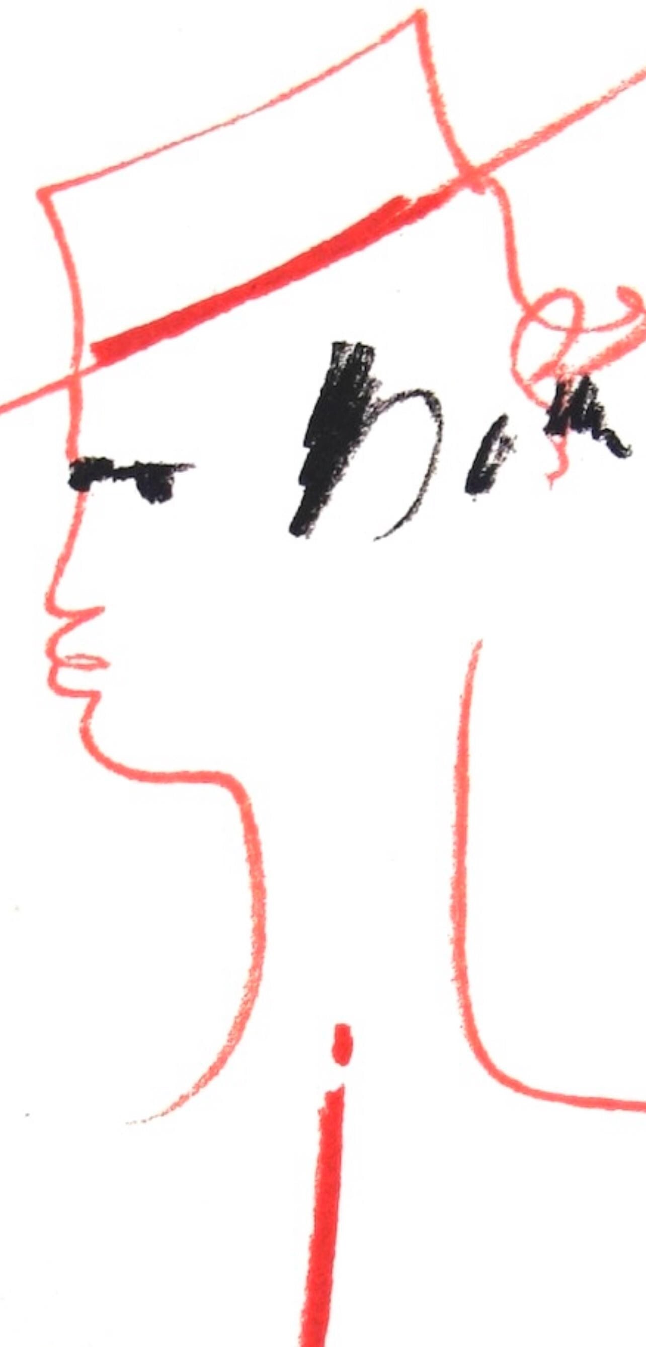 Jean Cocteau, Composition, Taureaux, Limited Edition Lithograph