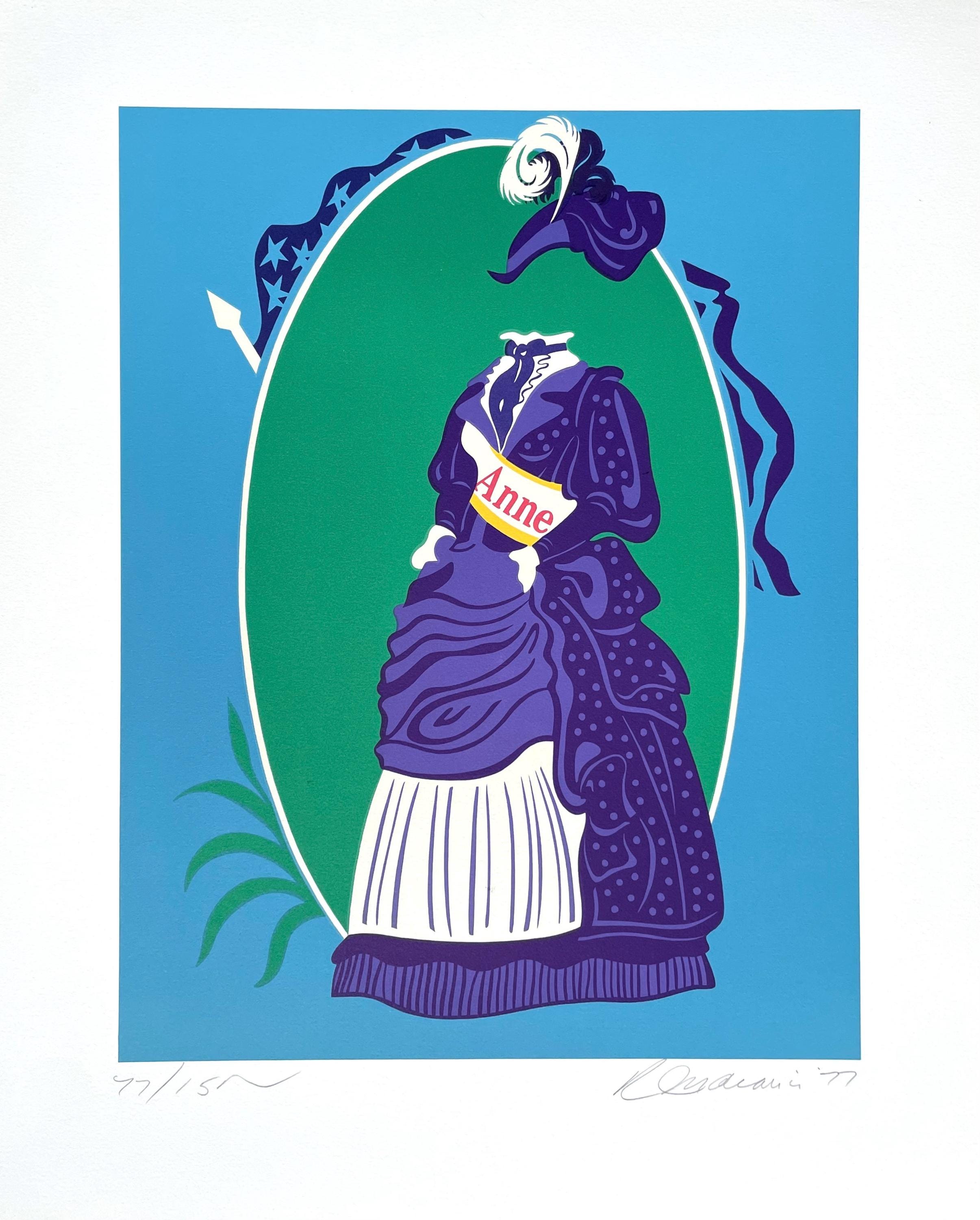 Robert Indiana, Anne (Sheehan 96-108), Mother of Us All, Limited Edition Silkscreen