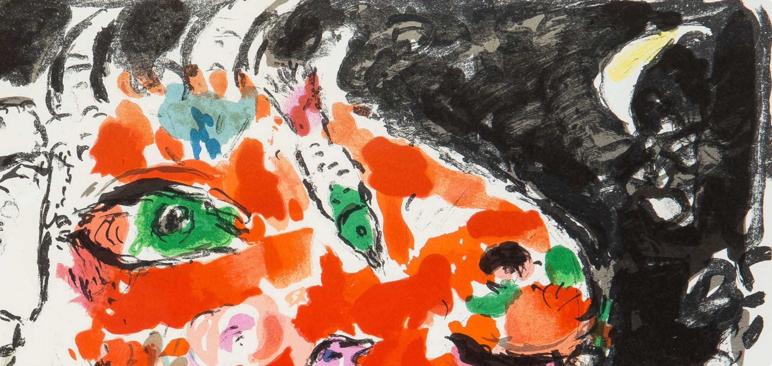 Marc Chagall, Composition (Cramer 91; Mourlot 651), Derrière le miroir, Limited Edition Lithograph