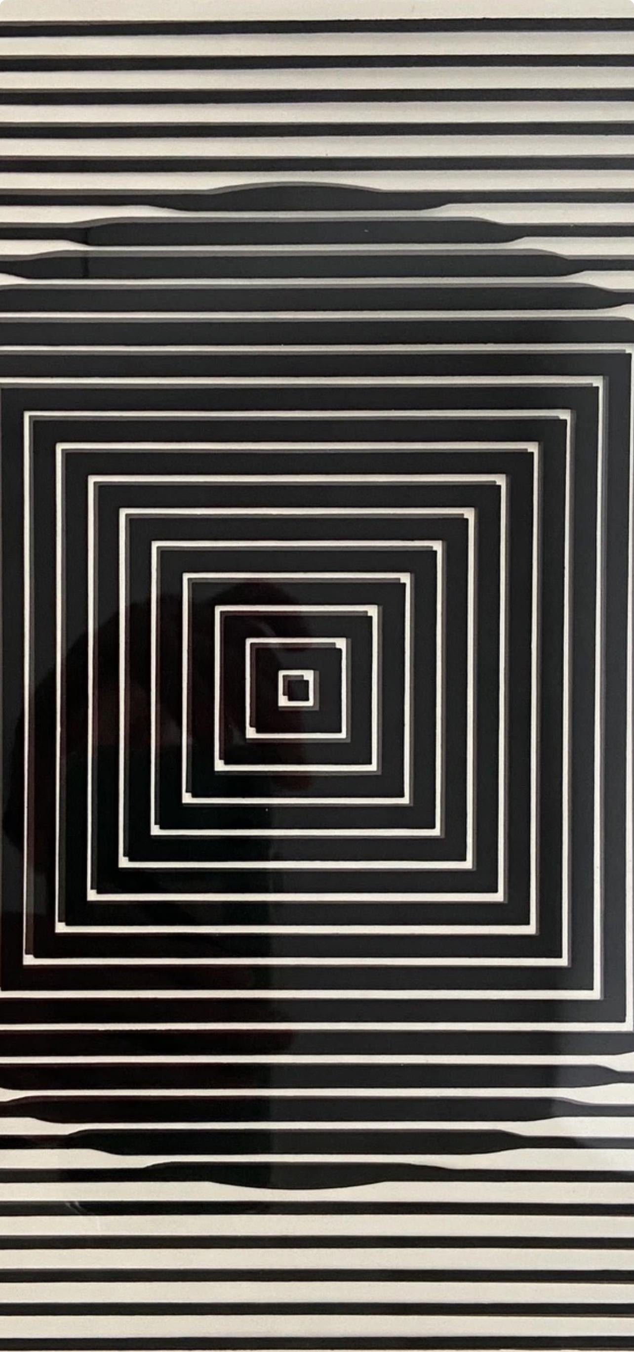 Victor Vasarely, Composition, Cinétiques, Limited Edition Héliogravure