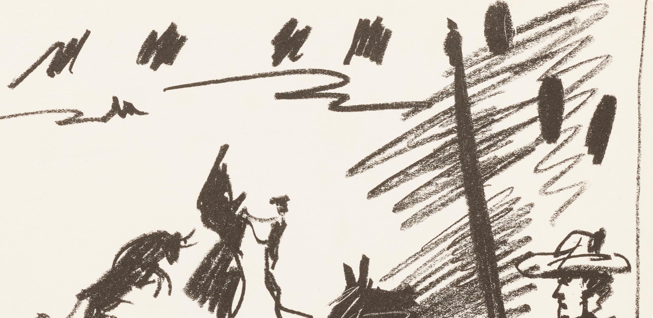 Pablo Picasso, Jeu de la cape (Bloch 1014-47; Cramer 113), A Los Toros Avec Picasso, Limited Edition Lithograph