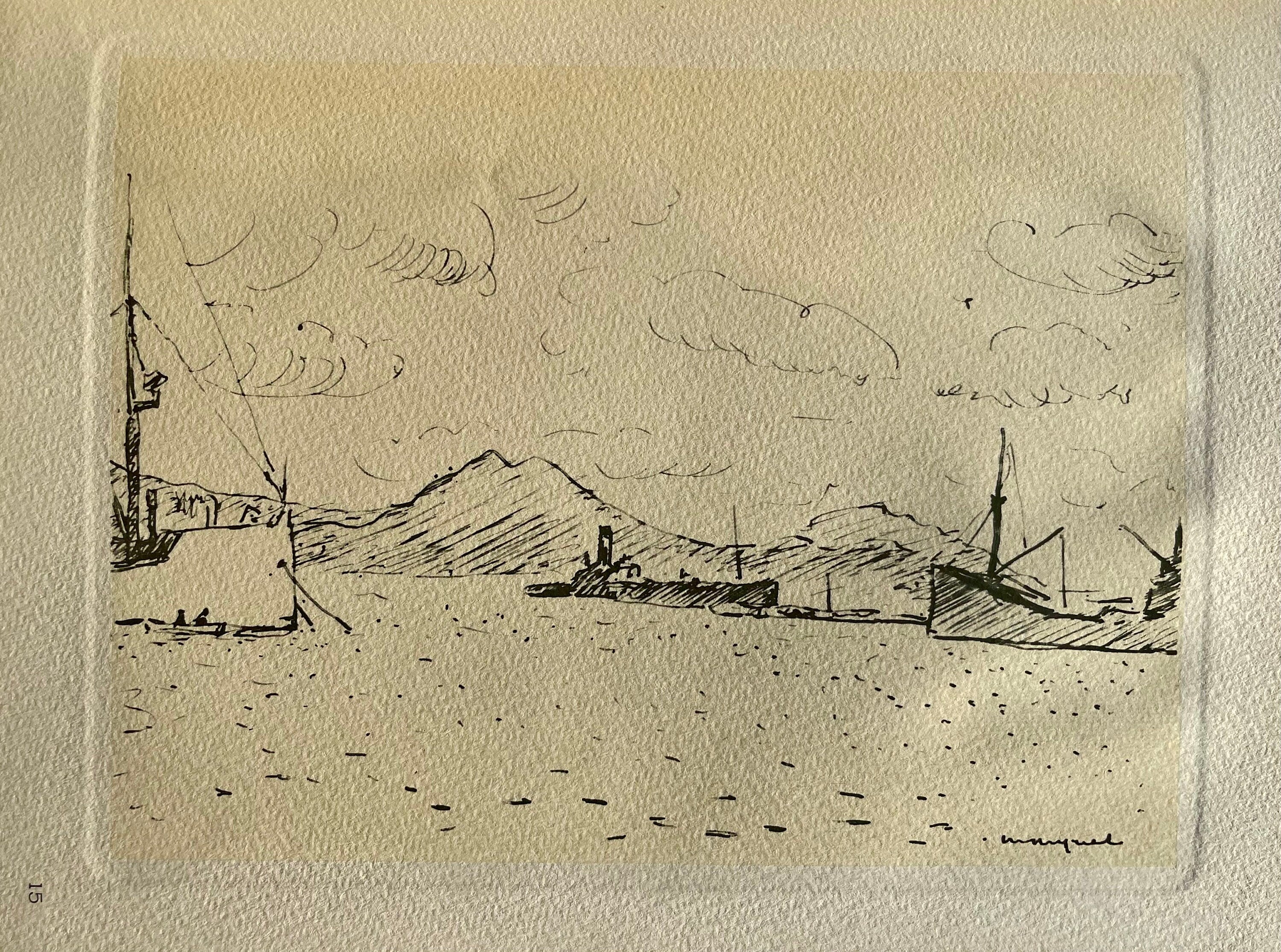 Albert Marquet, La Goulette, Marquet, Limited Edition Lithograph