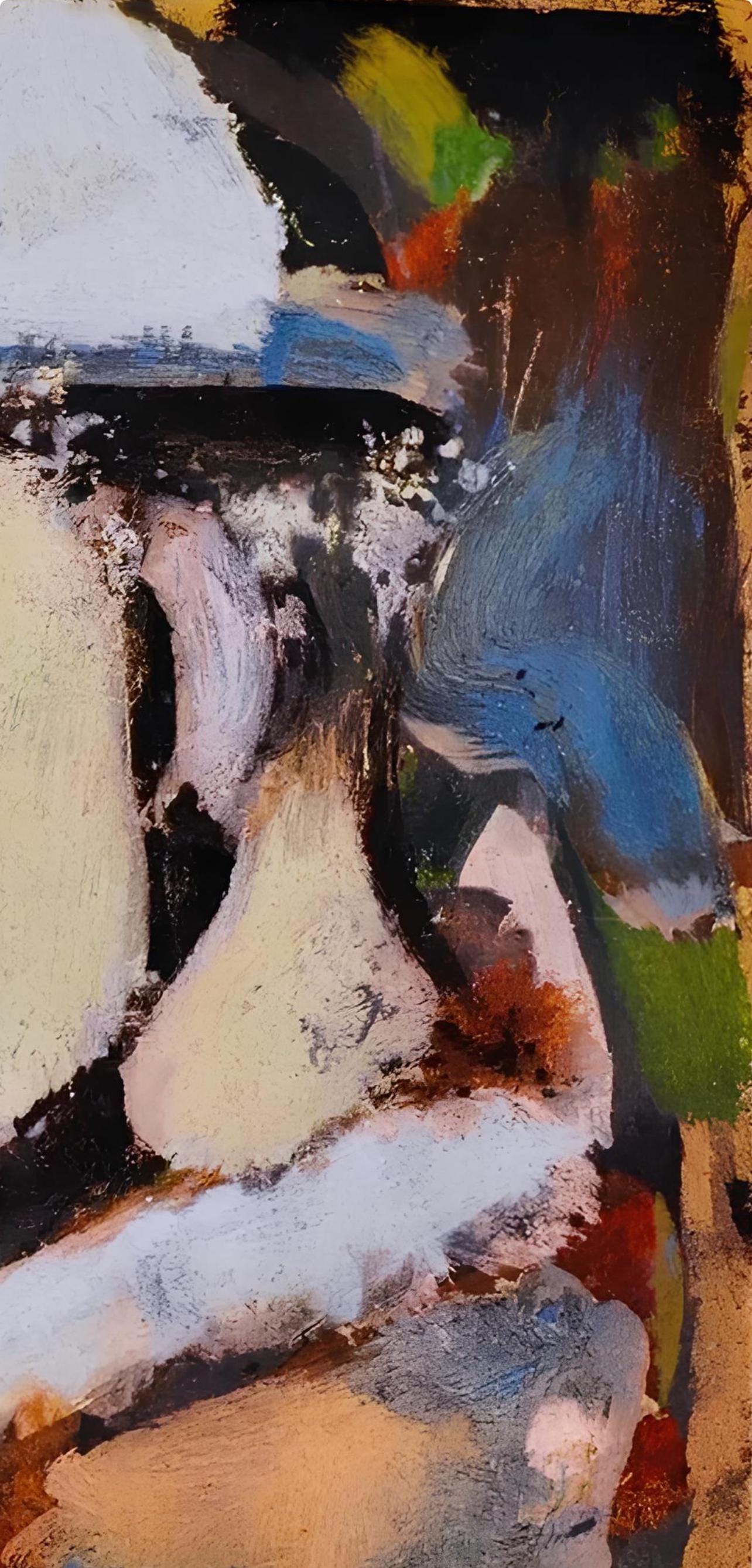Georges Rouault, Composition, Visages, dix études de l'Atelier reproduites en fac-similés, Limited Edition Lithograph