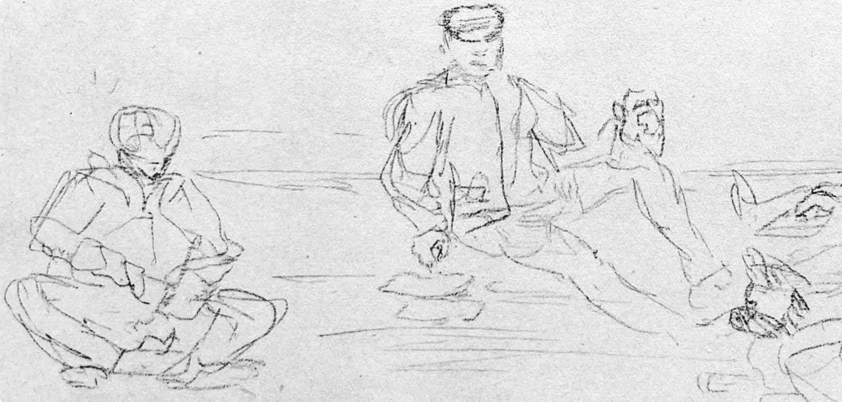 Henri de Toulouse-Lautrec, Composition, Toulouse-Lautrec, Album De Marine, Limited Edition Lithograph