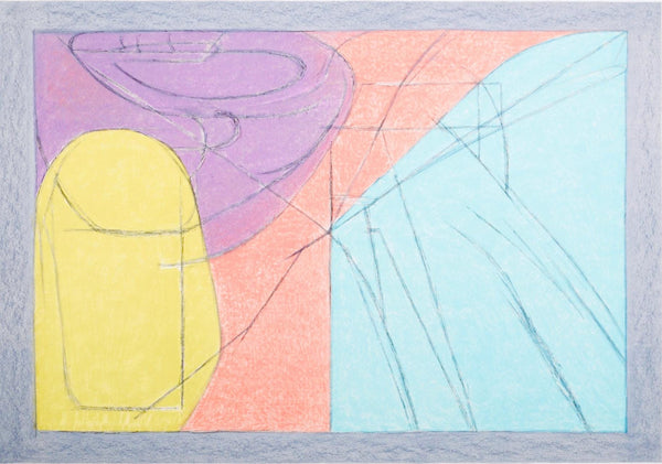 Jacques Villon, Composition (Ginestet/Pouillon 65-72), Jacques Villon, Huit lithographies, Limited Edition Lithograph