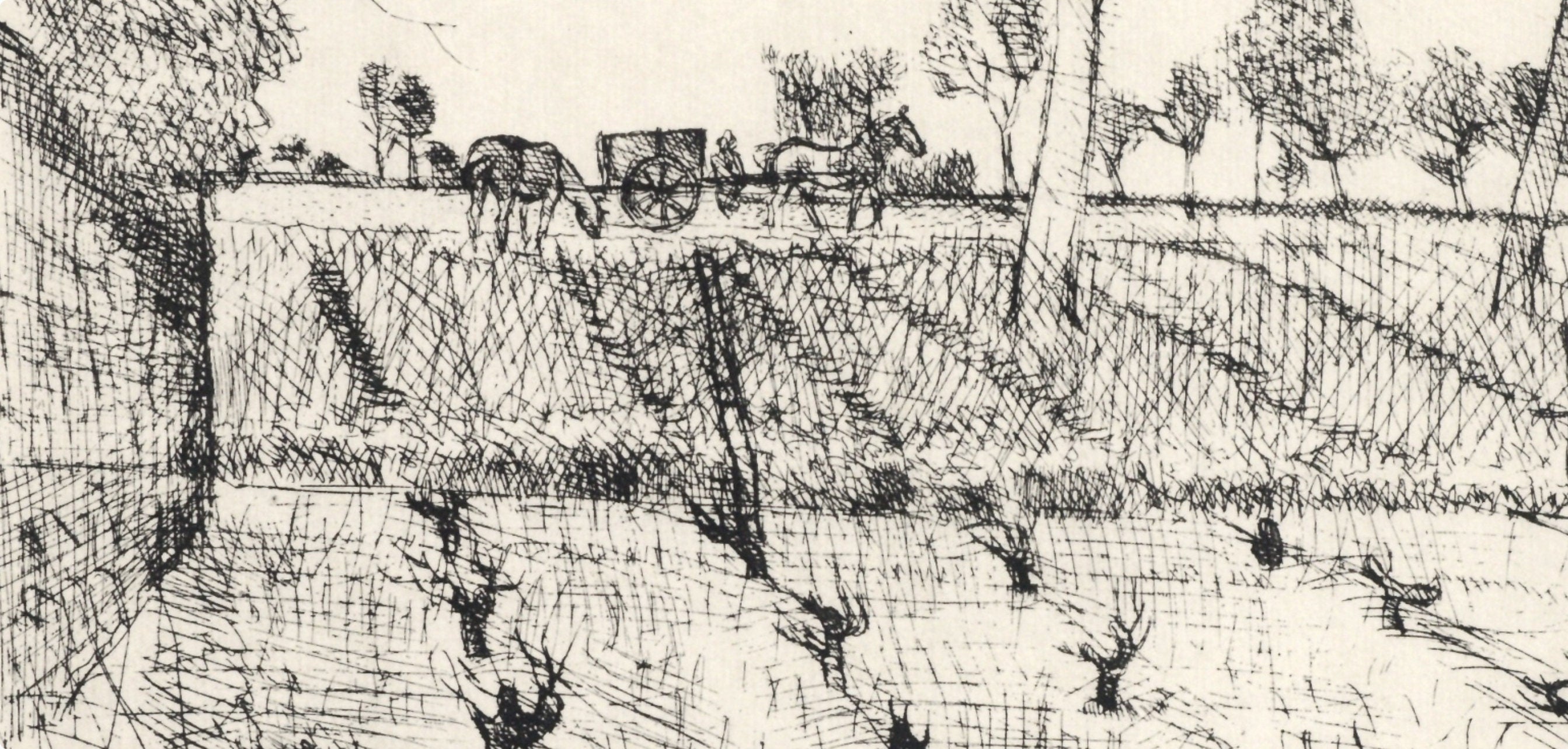 Maurice Brianchon, L'Hiver, Vins, Fleurs et Flammes, Limited Edition Lithograph