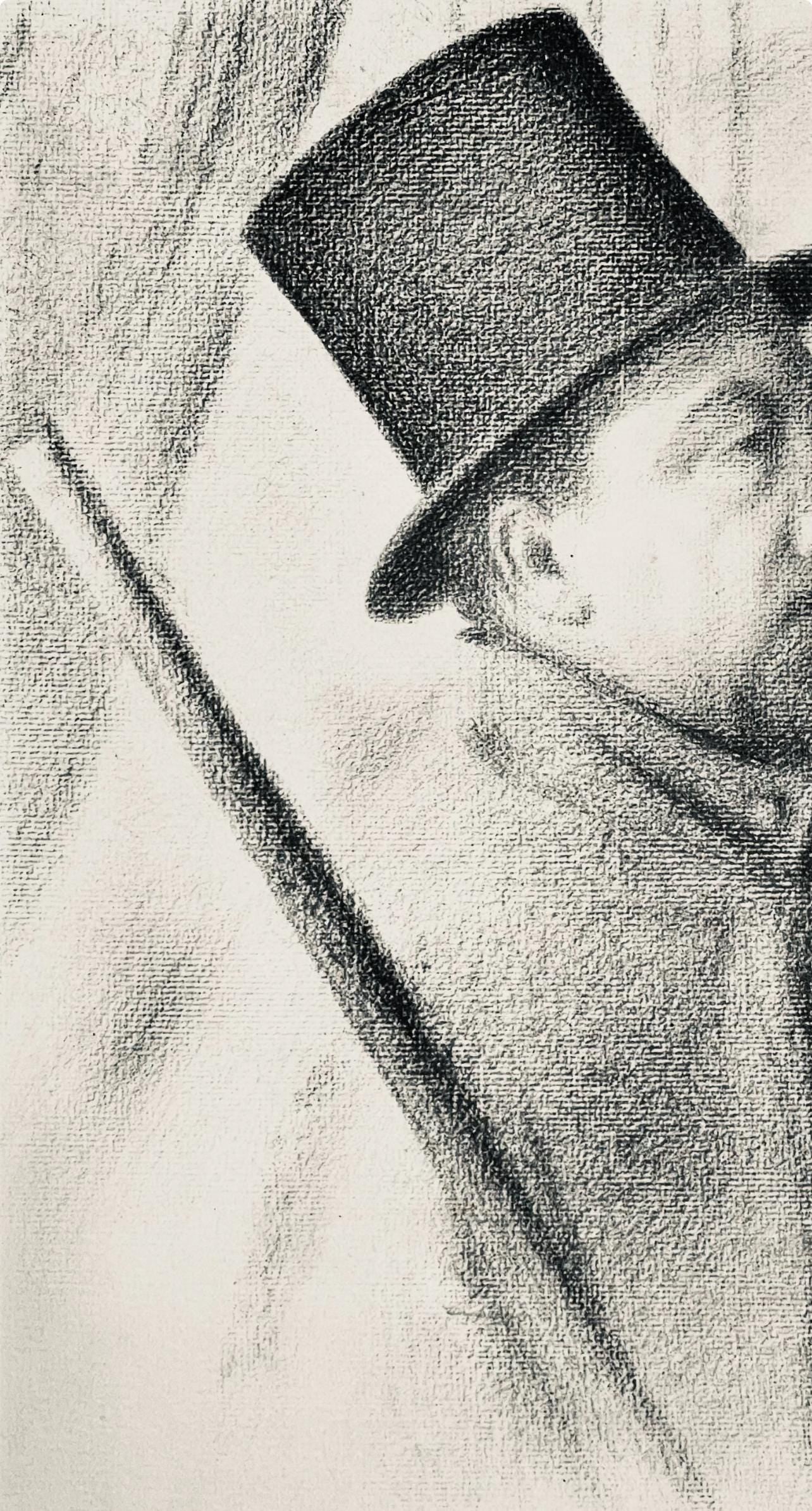 Georges Seurat, Portrait de Paul Signac, Seurat, Limited Edition Lithograph