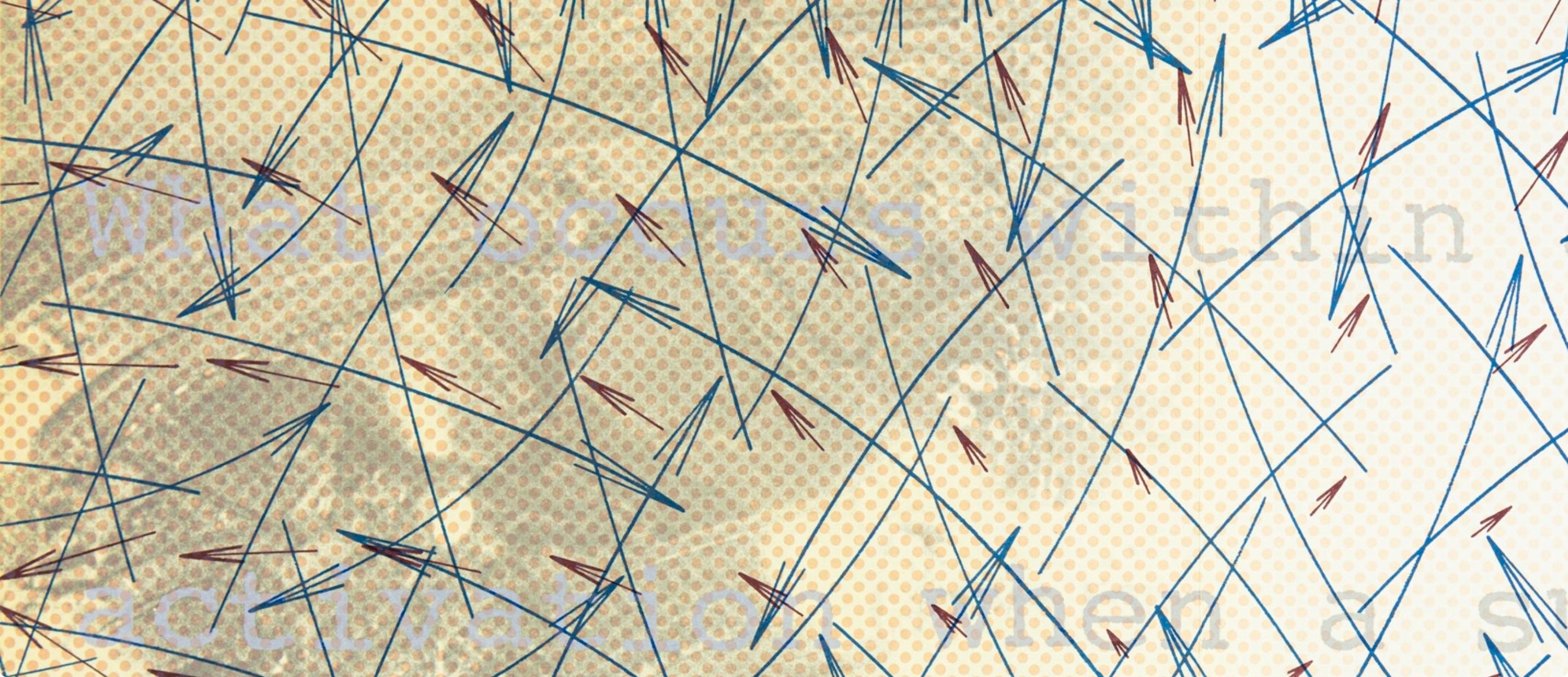 Shusaku Arakawa 荒川 修作, Composition, Derrière le miroir, Limited Edition Lithograph