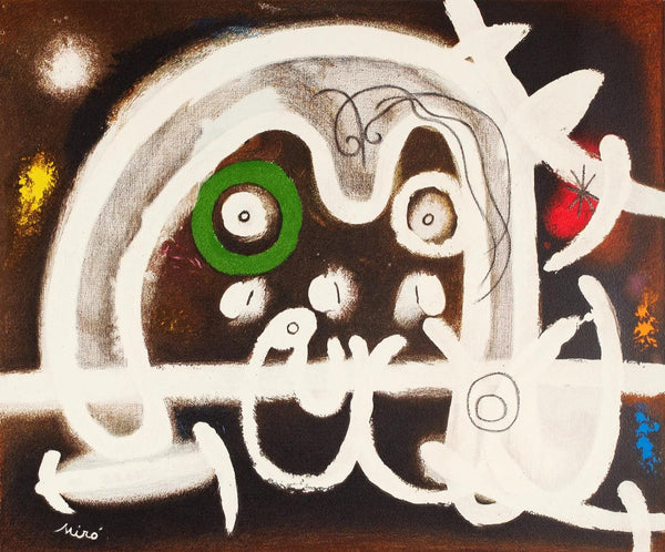 Joan Miró, Composition, Limited Edition Lithograph