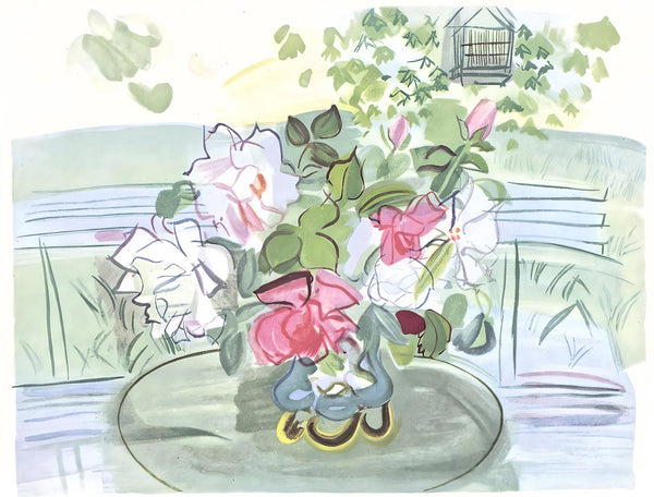 Raoul Dufy, L'opaline bleue, Vacances forcées