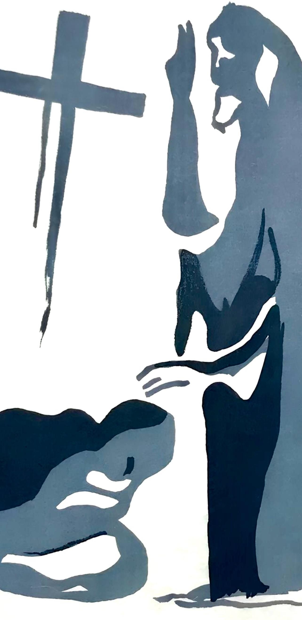 Francisco Borès, Composition, Œuvres complètes d'Albert Camus, Limited Edition Lithograph