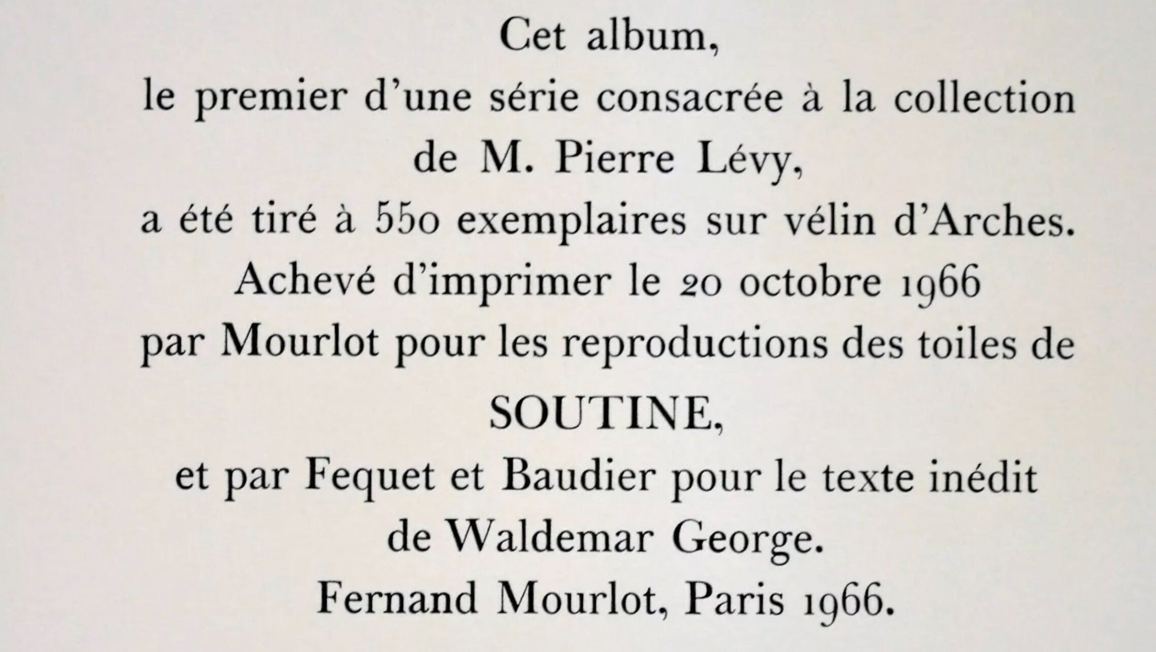 Chaïm Soutine, Paysage à Cagnes, Soutine, Collection Pierre Lévy, Limited Edition Lithograph