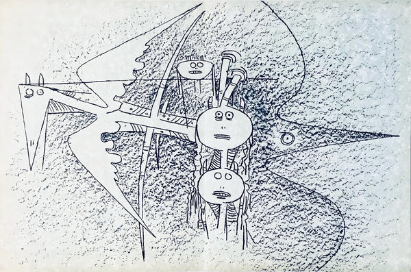 Wifredo Lam 林飛龍, Composition, Suites nº3, Limited Edition Lithograph