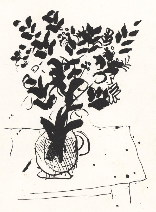 Marc Chagall, Composition (Cramer 91), Derrière le miroir, Limited Edition Lithograph