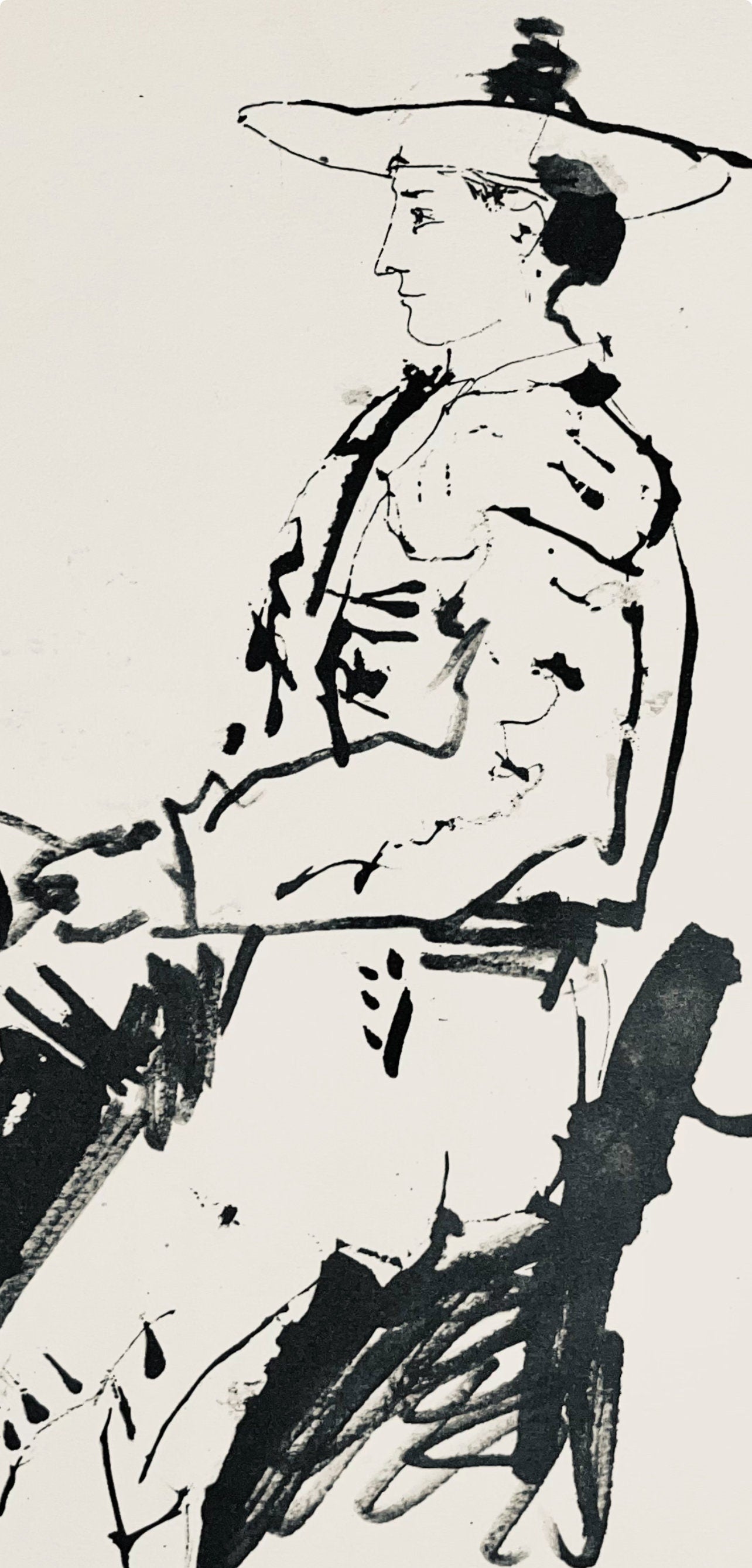 Pablo Picasso, Composition (Bloch 1276; Czwiklitzer 23), Toros y Toreros, Limited Edition Lithograph