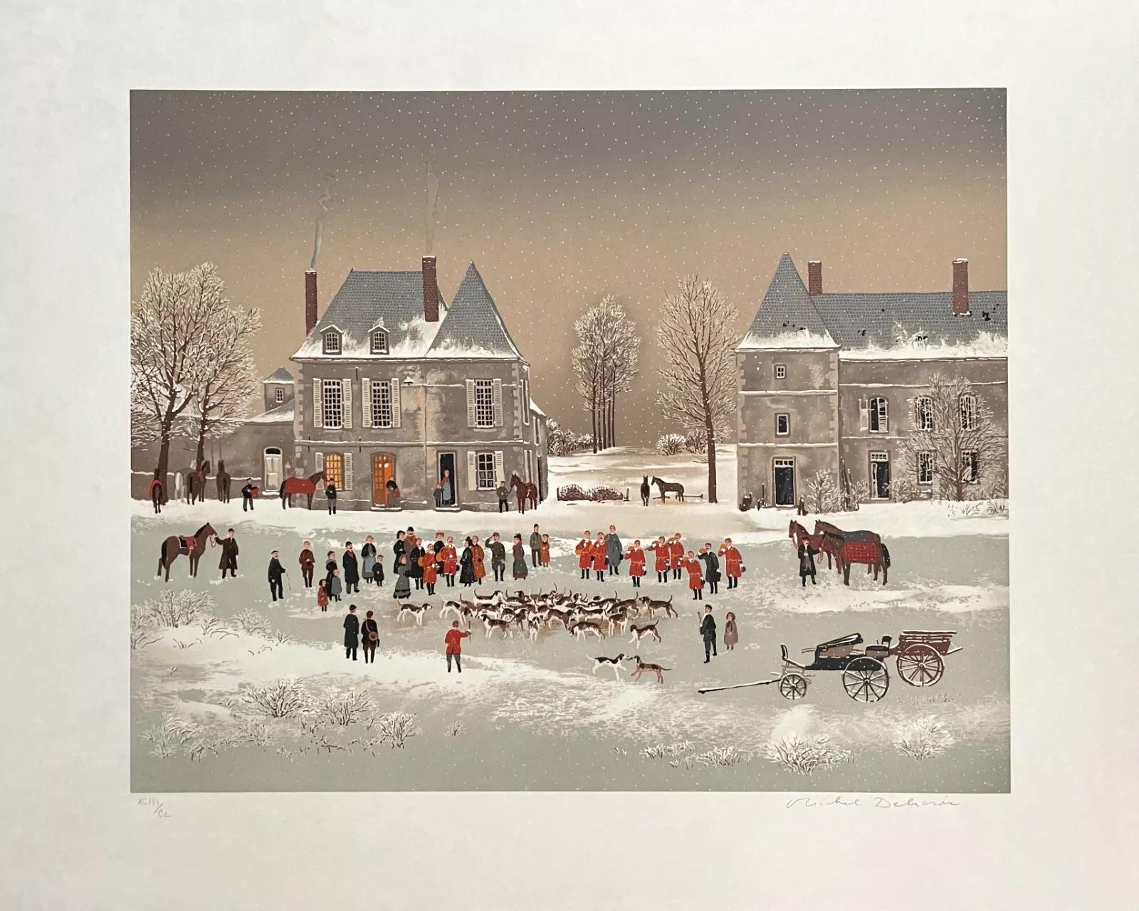 Michel Delacroix, Les Honneurs, Limited Edition Lithograph