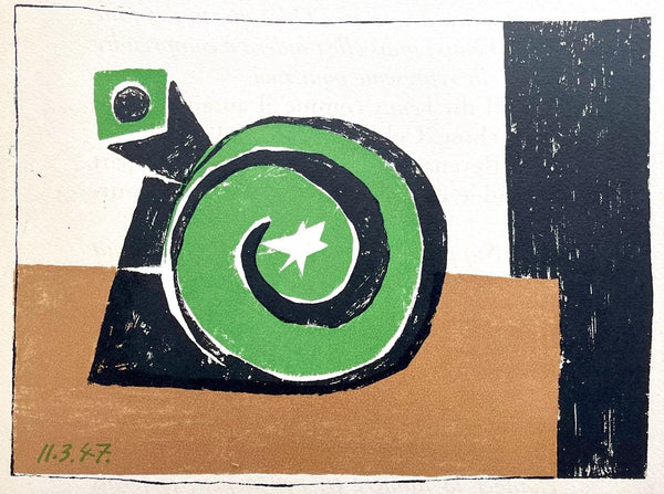 Pablo Picasso, Composition (Cramer 88), Dans l'Atelier de Picasso, Limited Edition Lithograph