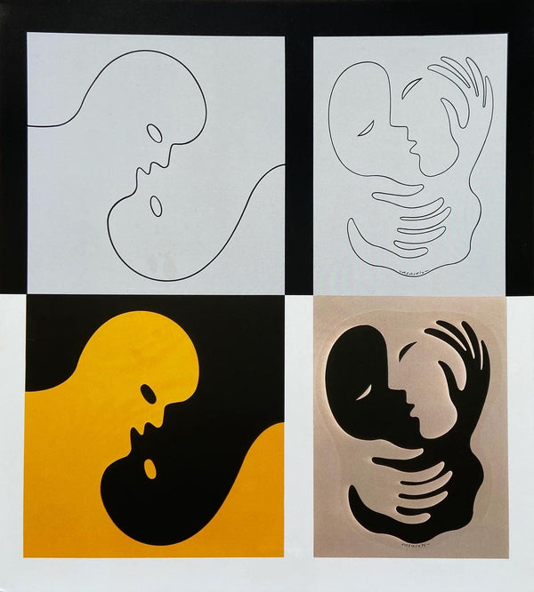 Victor Vasarely, Composition, Graphismes III, Limited Edition Héliogravure