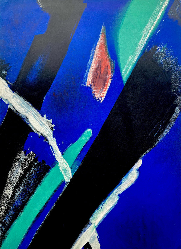 Jean Bazaine, Composition, Derrière le miroir, Limited Edition Lithograph