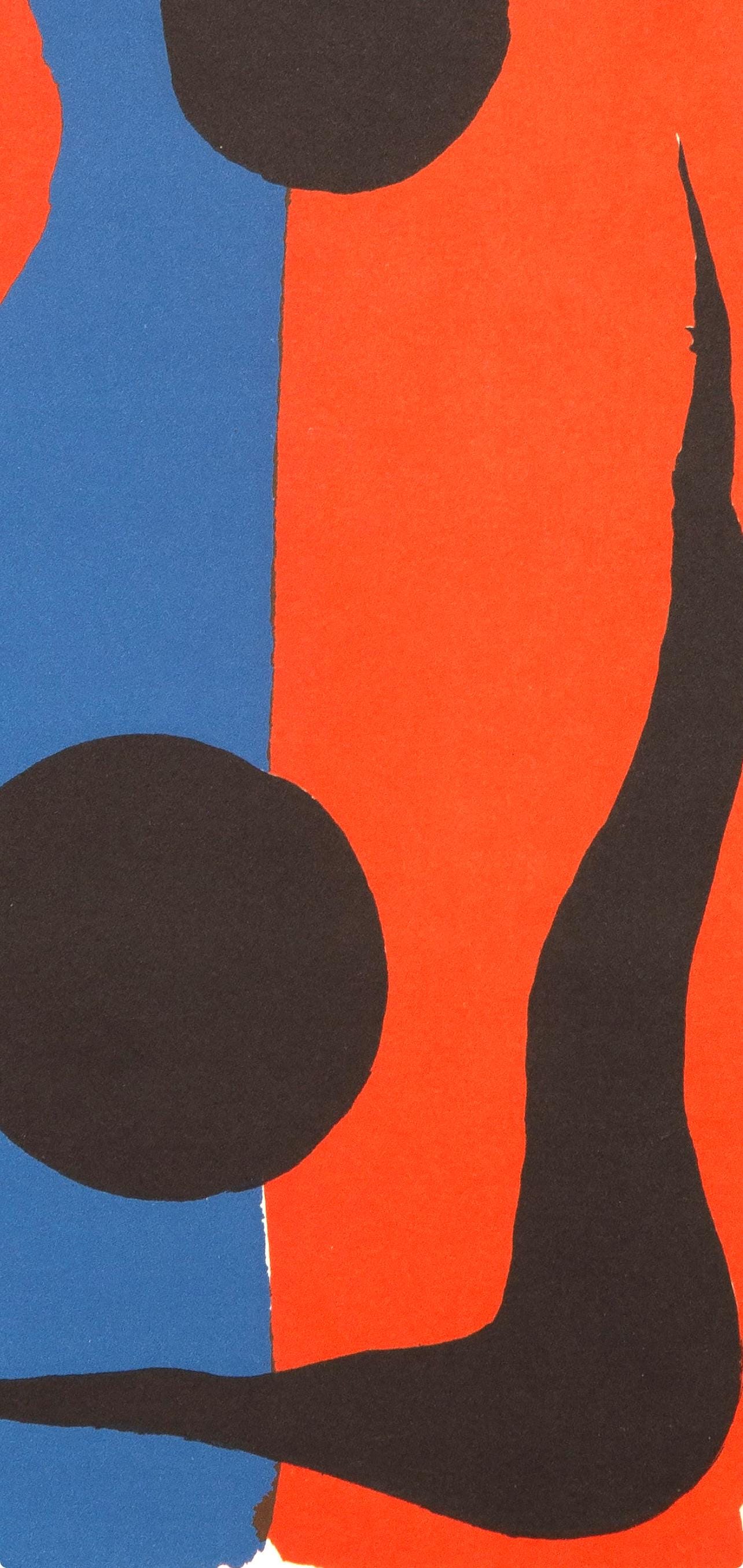 Alexander Calder, Composition, Derrière le miroir, Limited Edition Lithograph