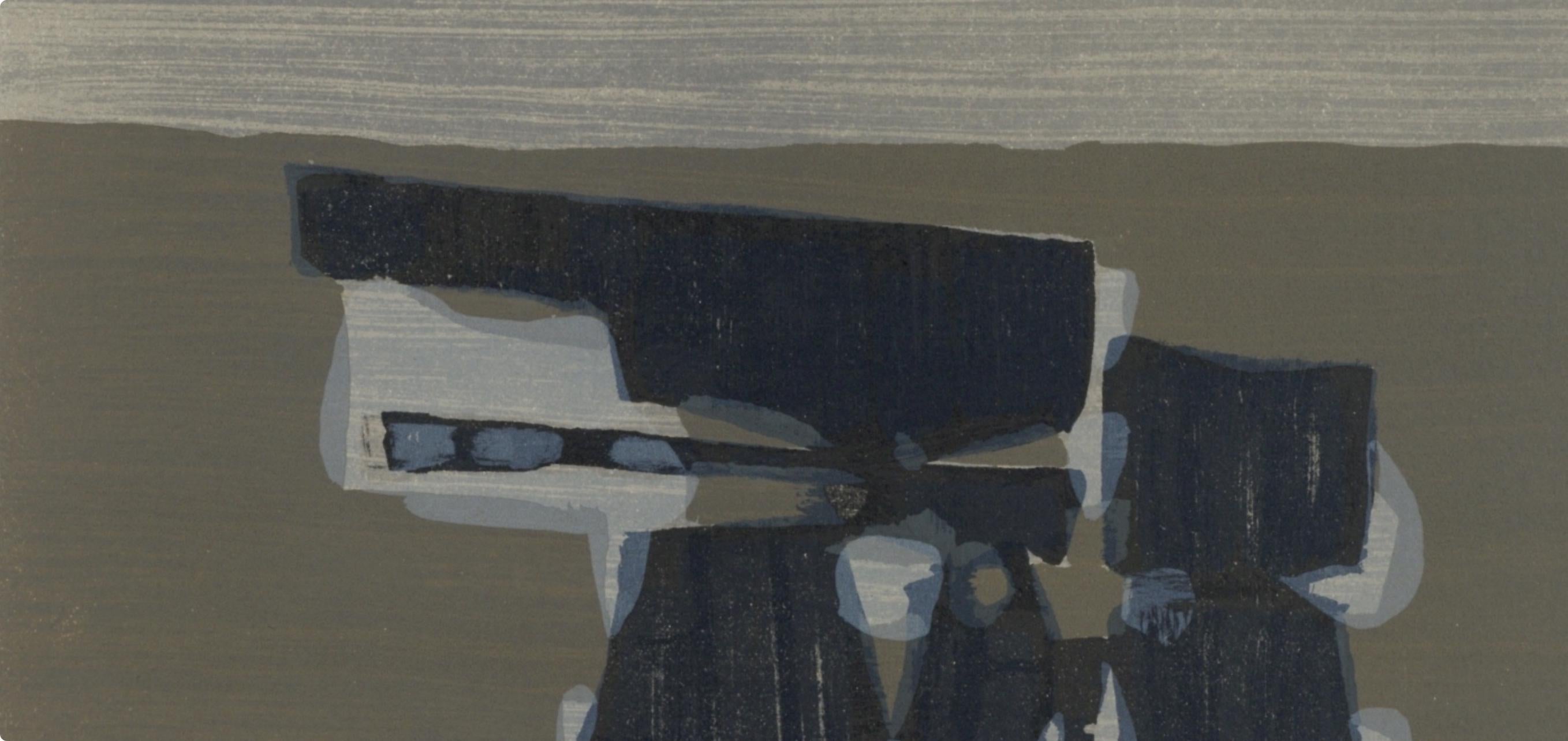 Raoul Ubac, Charrue, l’Hommage à Georges Braque, Derrière le miroir, Limited Edition Lithograph