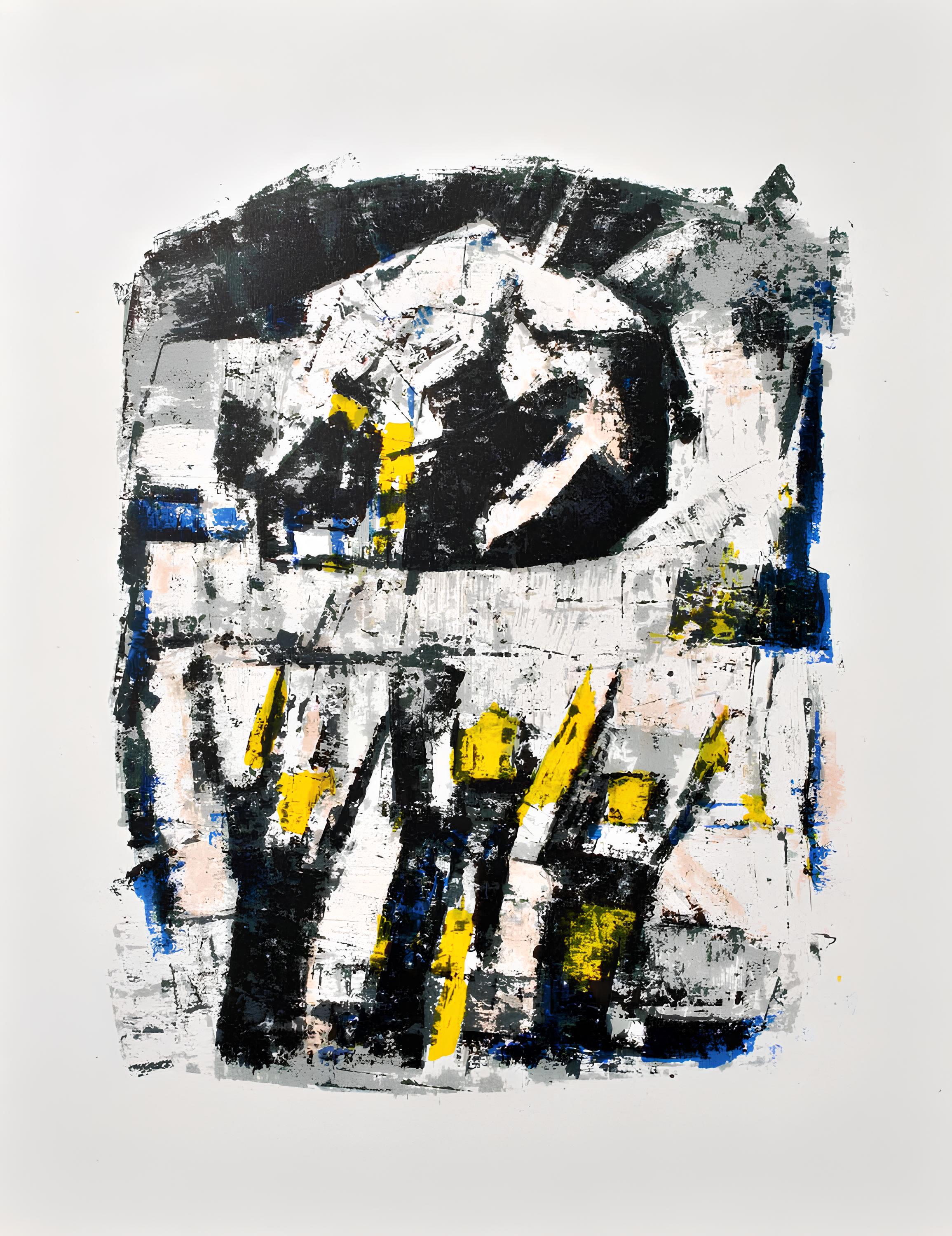 Orlando Pelayo, Composition, Œuvres complètes d'Albert Camus, Limited Edition Lithograph
