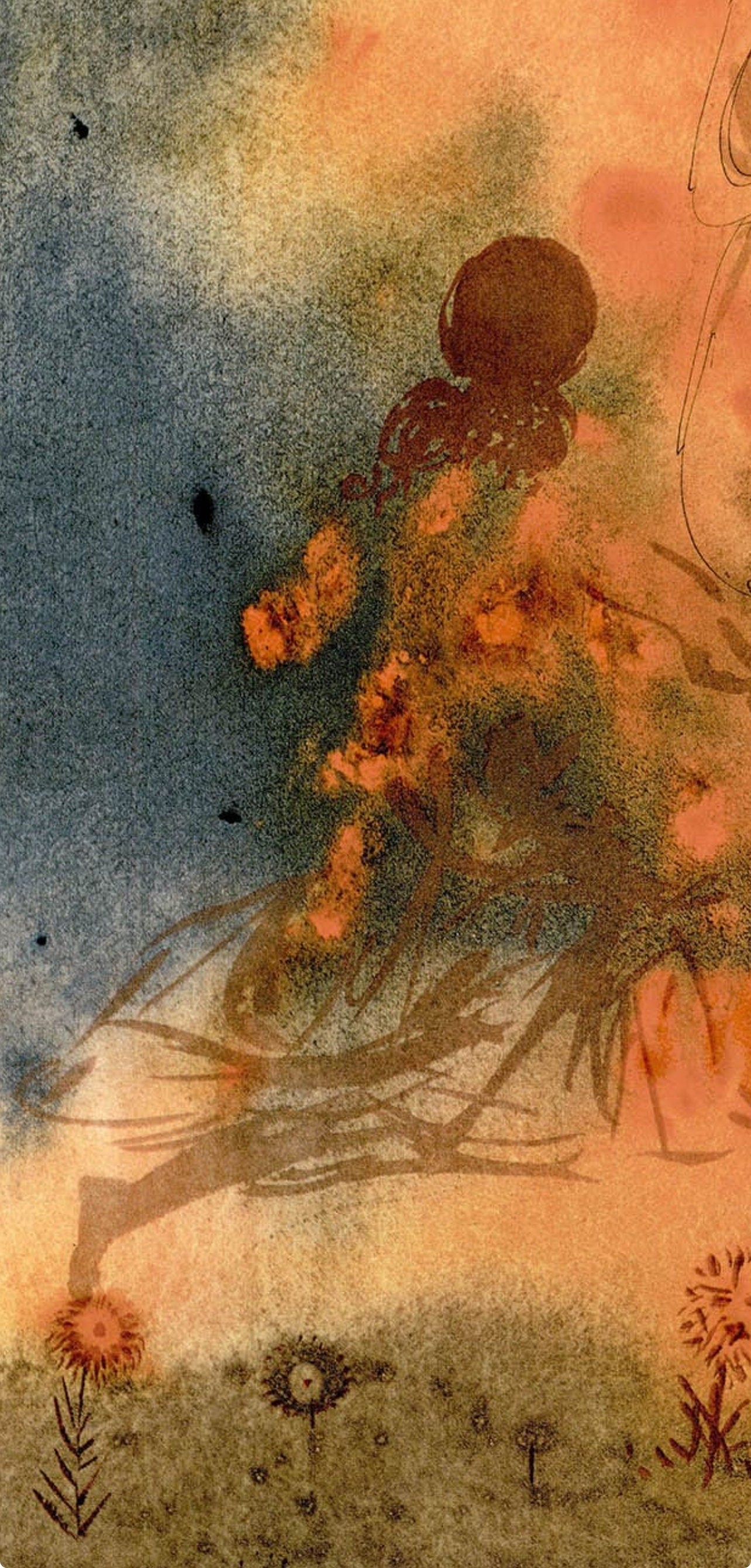 Salvador Dali, Composition (Michler/Löpsinger 1600; Field 69-3), Biblia Sacra, Limited Edition Lithograph