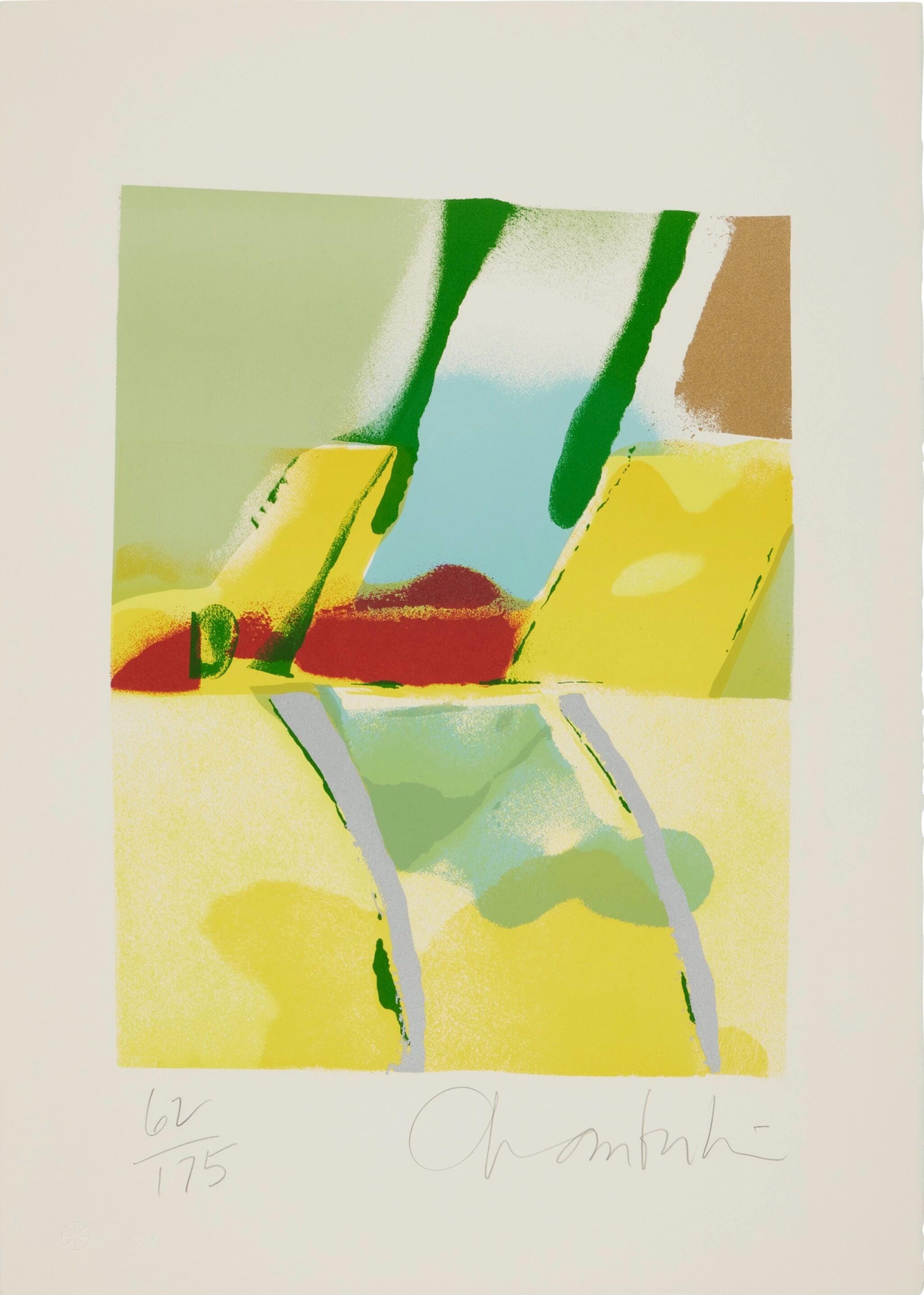 John Chamberlain, Flashback I, Limited Edition Lithograph
