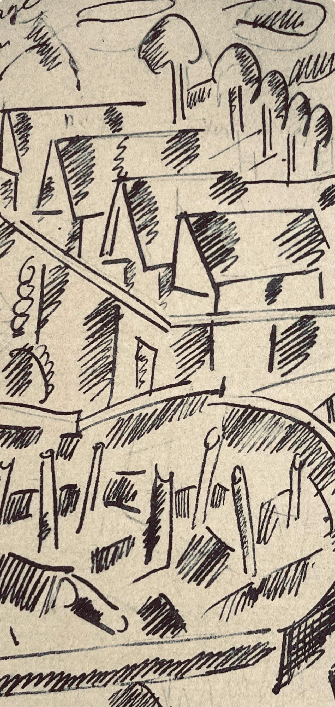Fernand Léger, Aux Alentours De Verdun, Fernand Léger, Dessins de Guerre, Limited Edition Lithograph