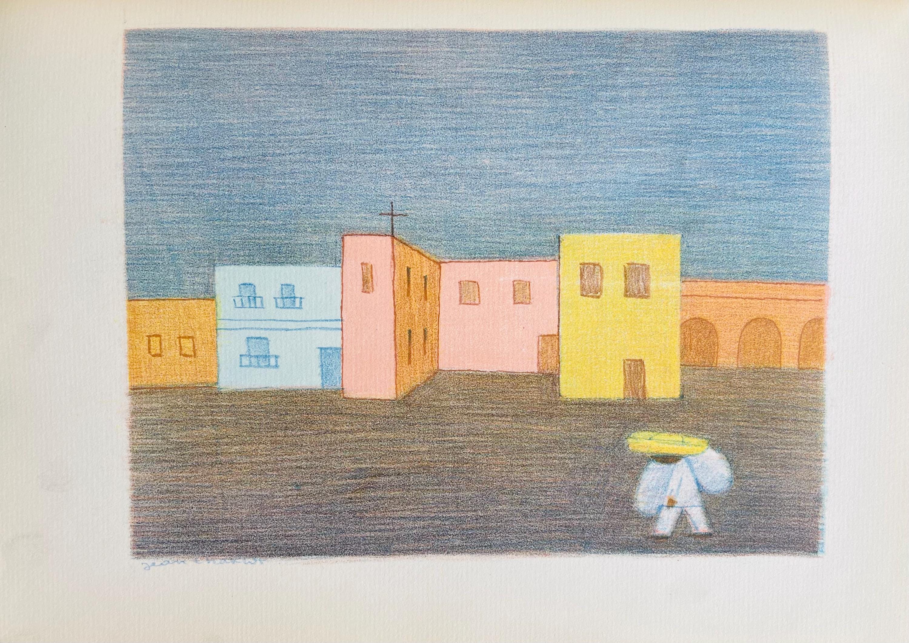 Jean Charlot, Composition, Limited Edition Lithograph