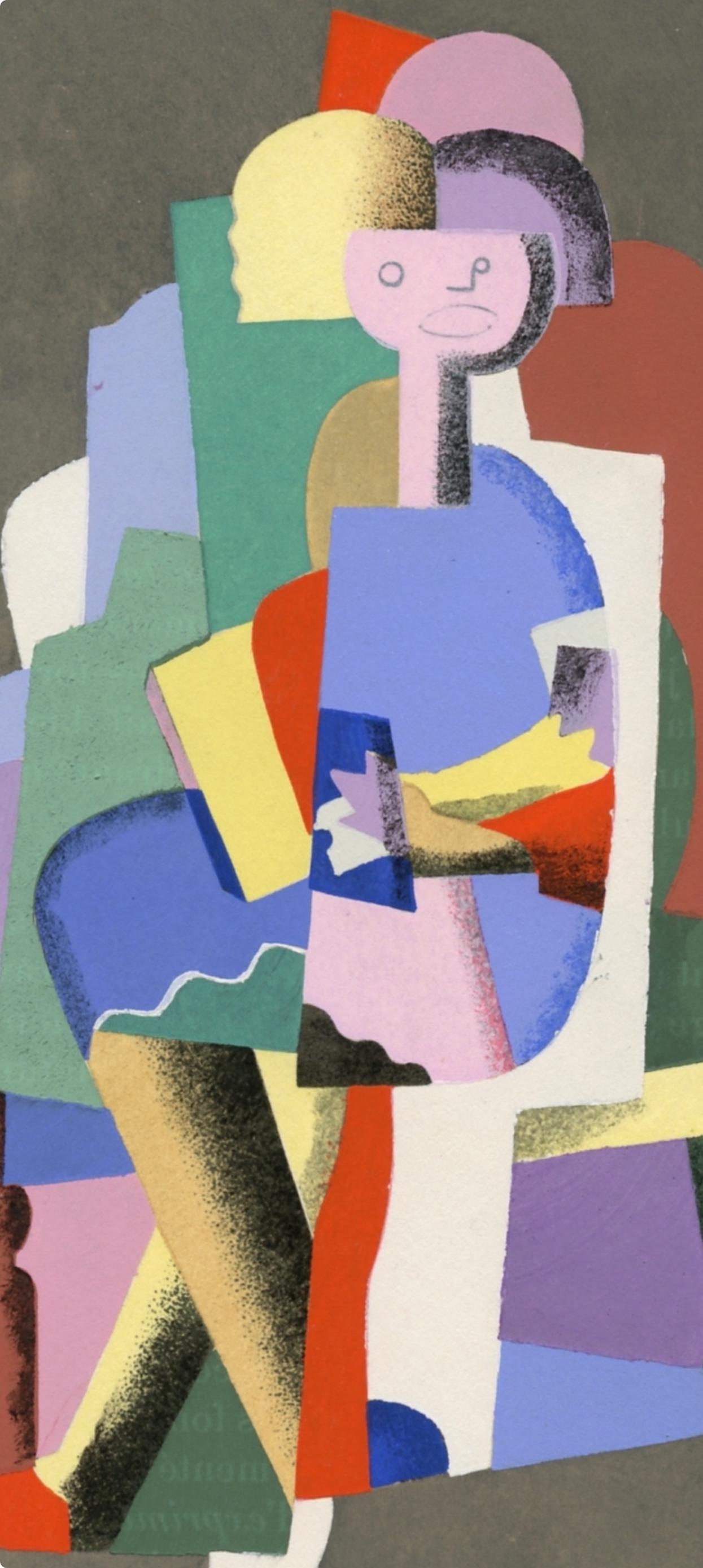 Georges Valmier, Composition, L'Art Cubiste, Theories et Realistions, Limited Edition Lithograph