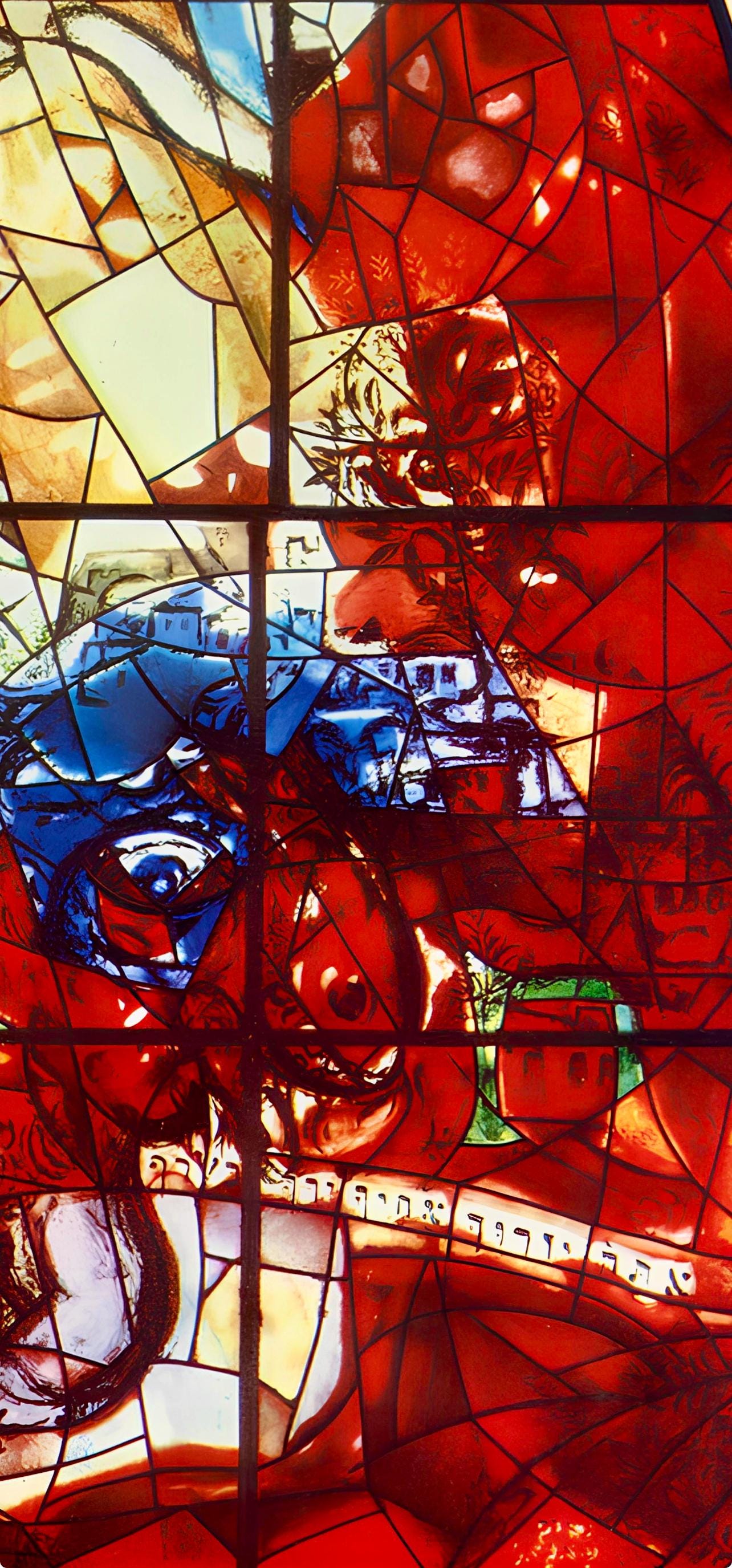 Marc Chagall, Tribe of Judah, Jerusalem Windows, Limited Edition Lithograph