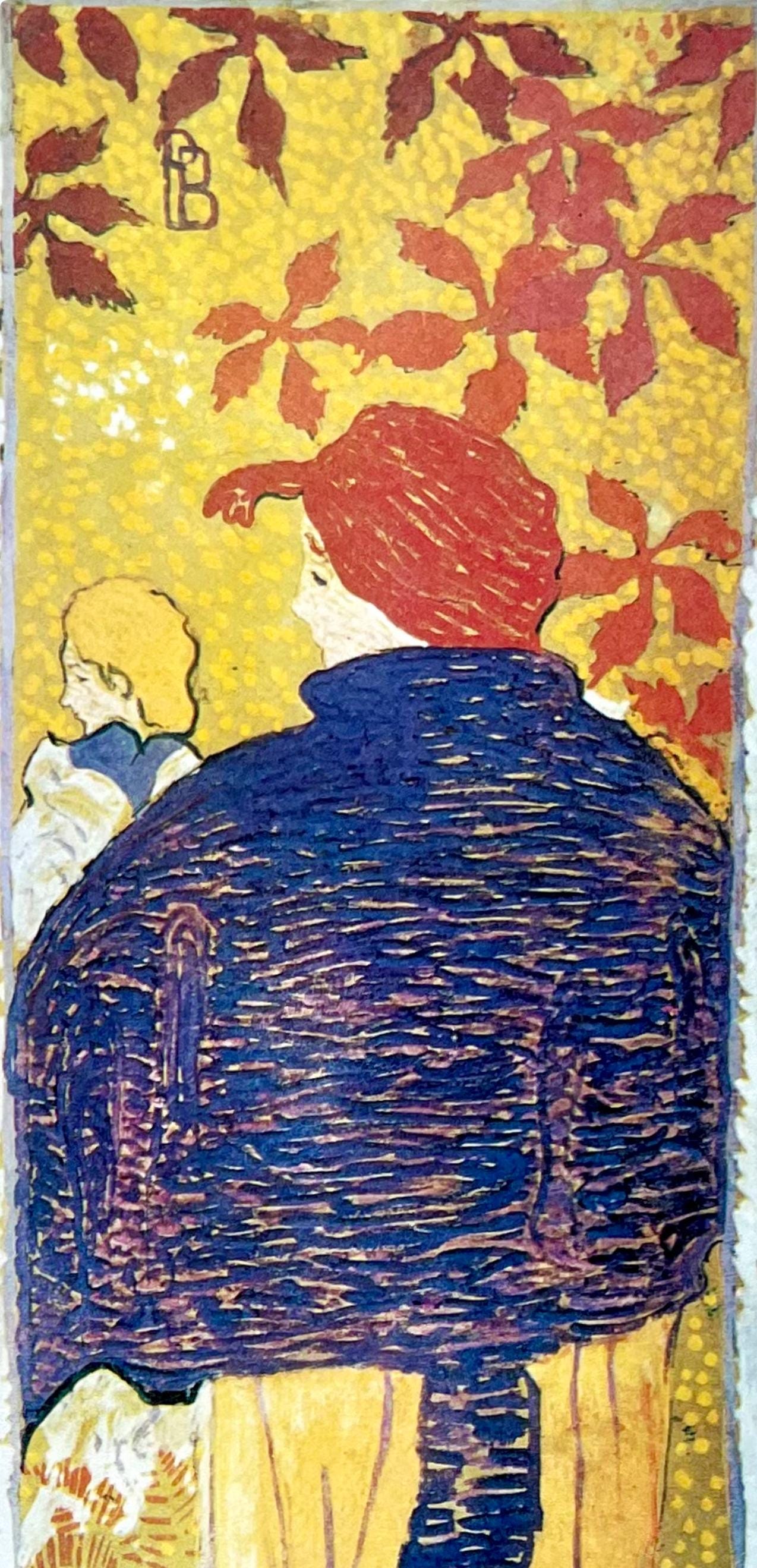 Pierre Bonnard, Composition, Derrière le miroir, Limited Edition Lithograph