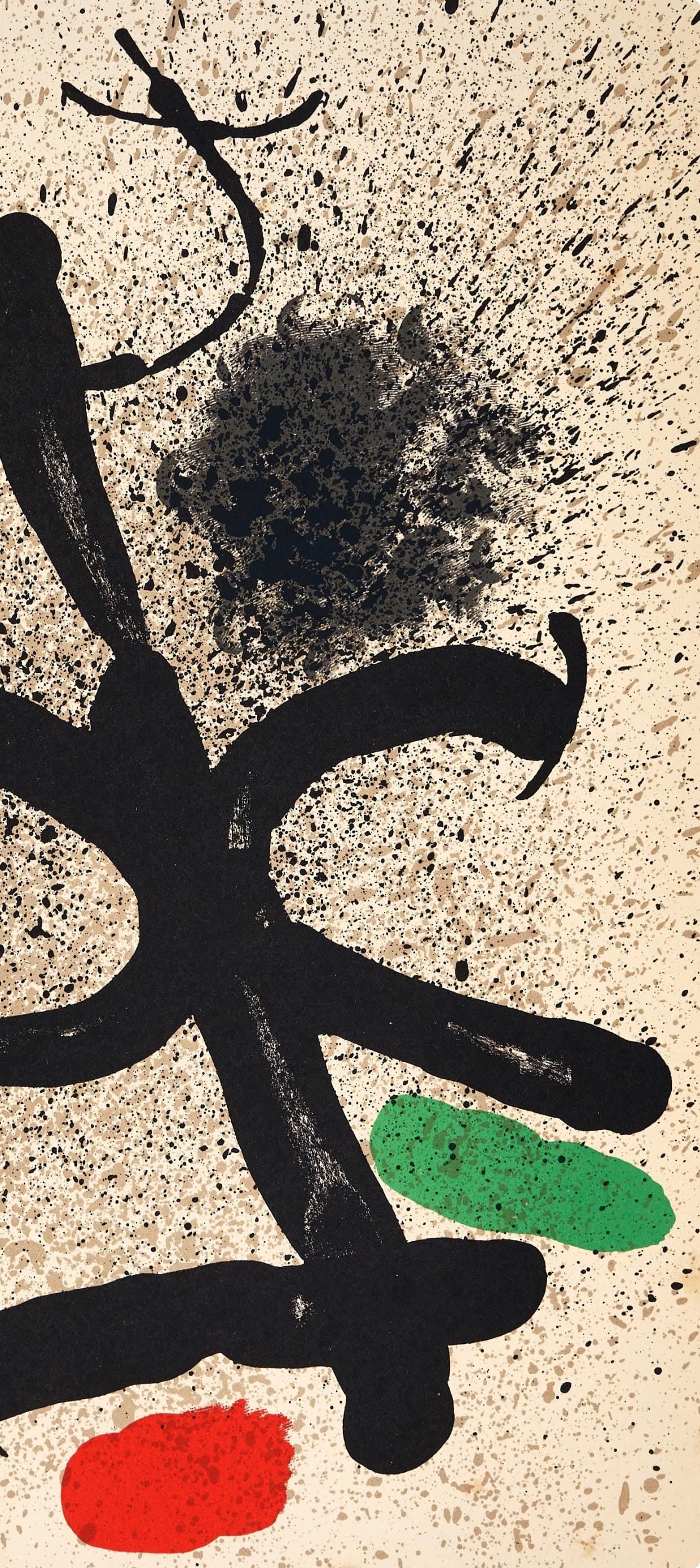 Joan Miró, Composition (Mourlot 745), Derrière le miroir, Limited Edition Lithograph