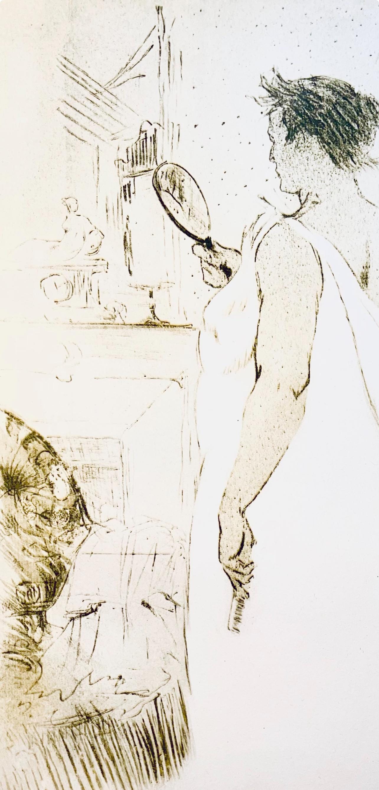 Henri de Toulouse-Lautrec, Composition, Images de Lautrec, 21 Planches en Couleurs, Collezione dell'Obelisco, Limited Edition Lithograph