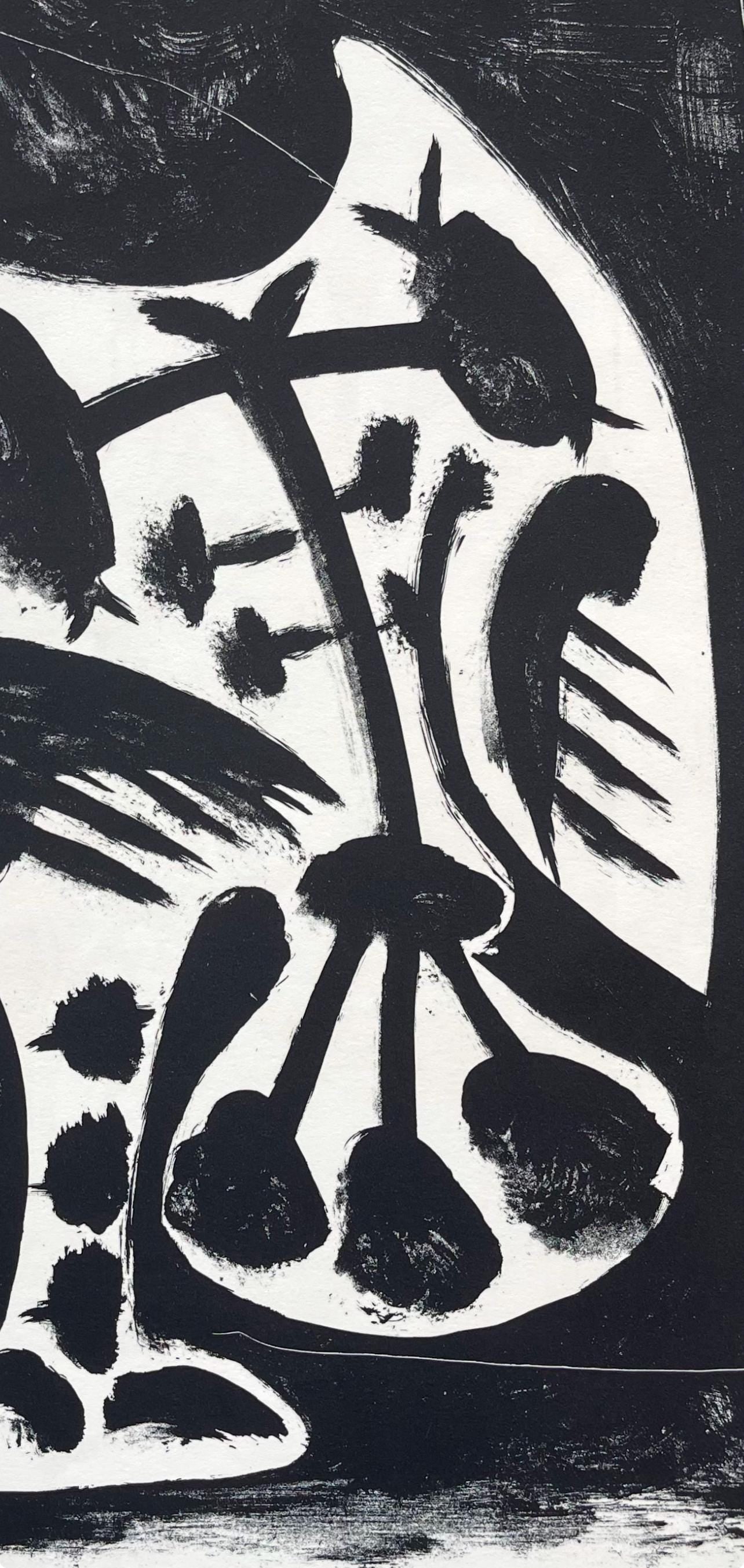 Pablo Picasso, Composition, Picasso Lithographs Since 1945, Cincinnati Art Museum, Limited Edition Lithograph