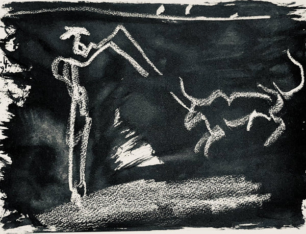 Pablo Picasso, Composition (Bloch 1276; Czwiklitzer 23), Toros y Toreros, Limited Edition Lithograph