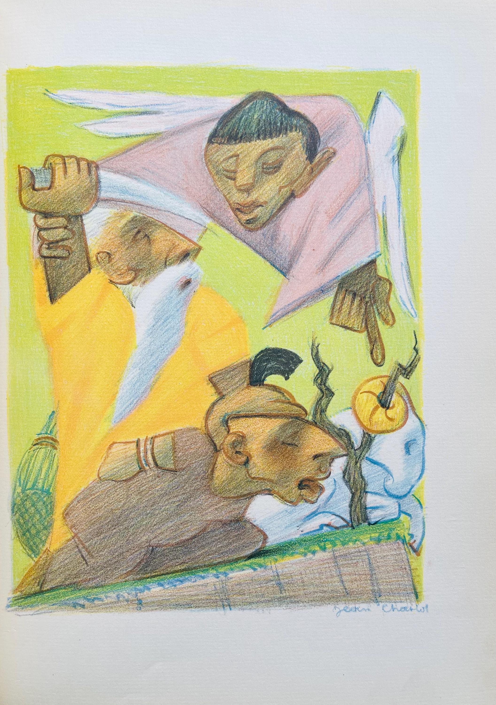 Jean Charlot, Composition, Limited Edition Lithograph