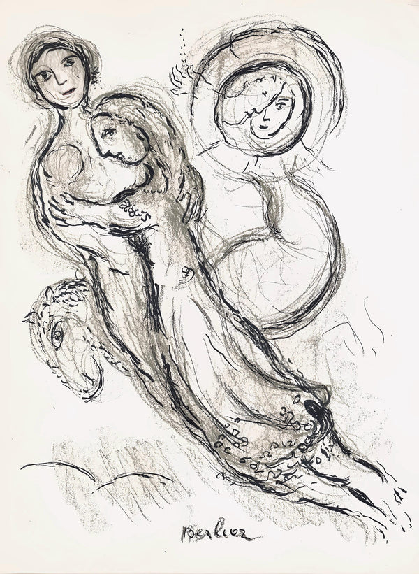 Marc Chagall, Composition (Cramer 61), Le Plafond de l'Opéra de Paris, Limited Edition Lithograph