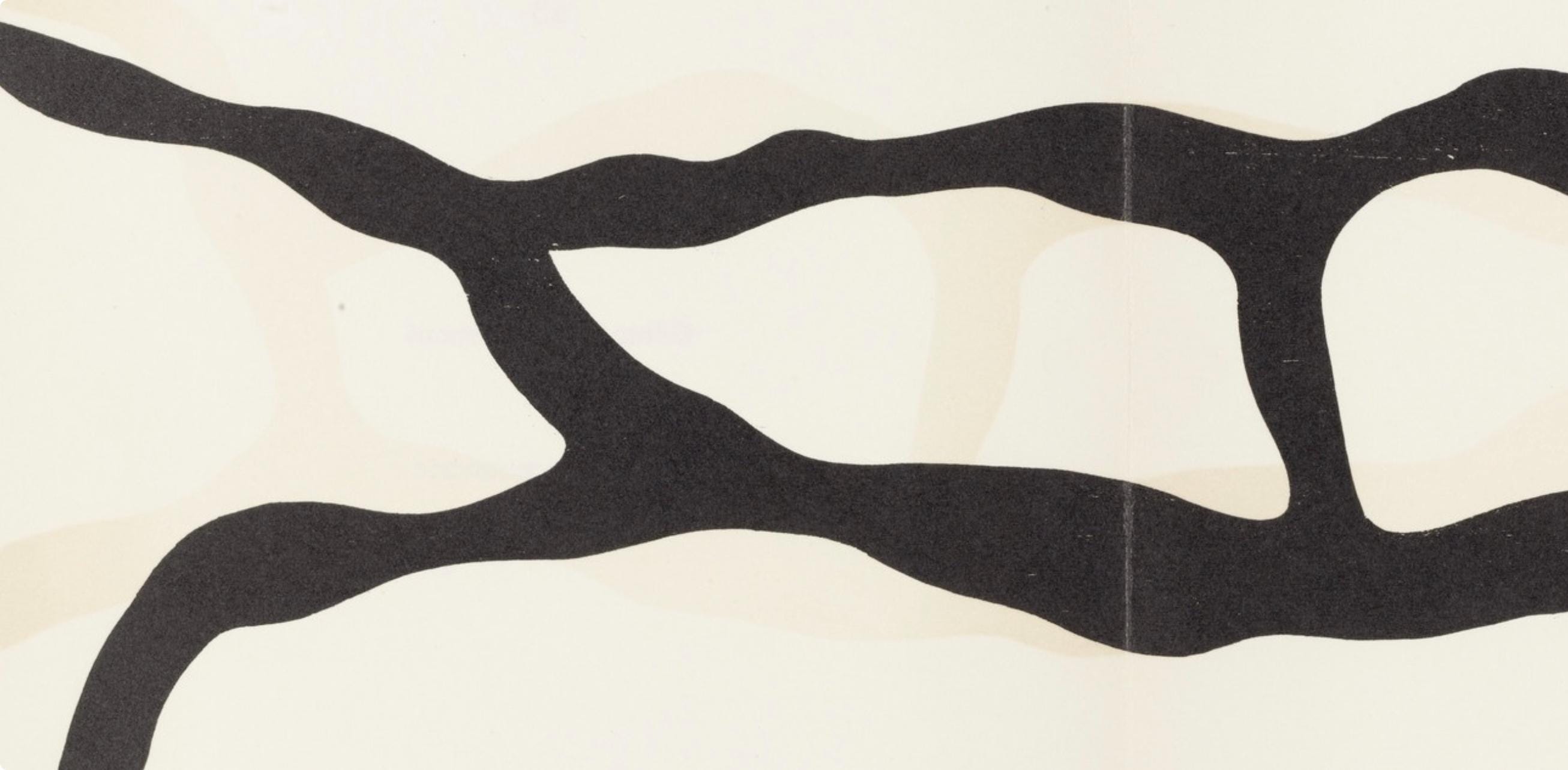 Hans Jean Arp, Composition (Arntz 148-175; Hagenbach A 25; Bolliger 54), Dreams and Projects, Limited Edition Woodcut