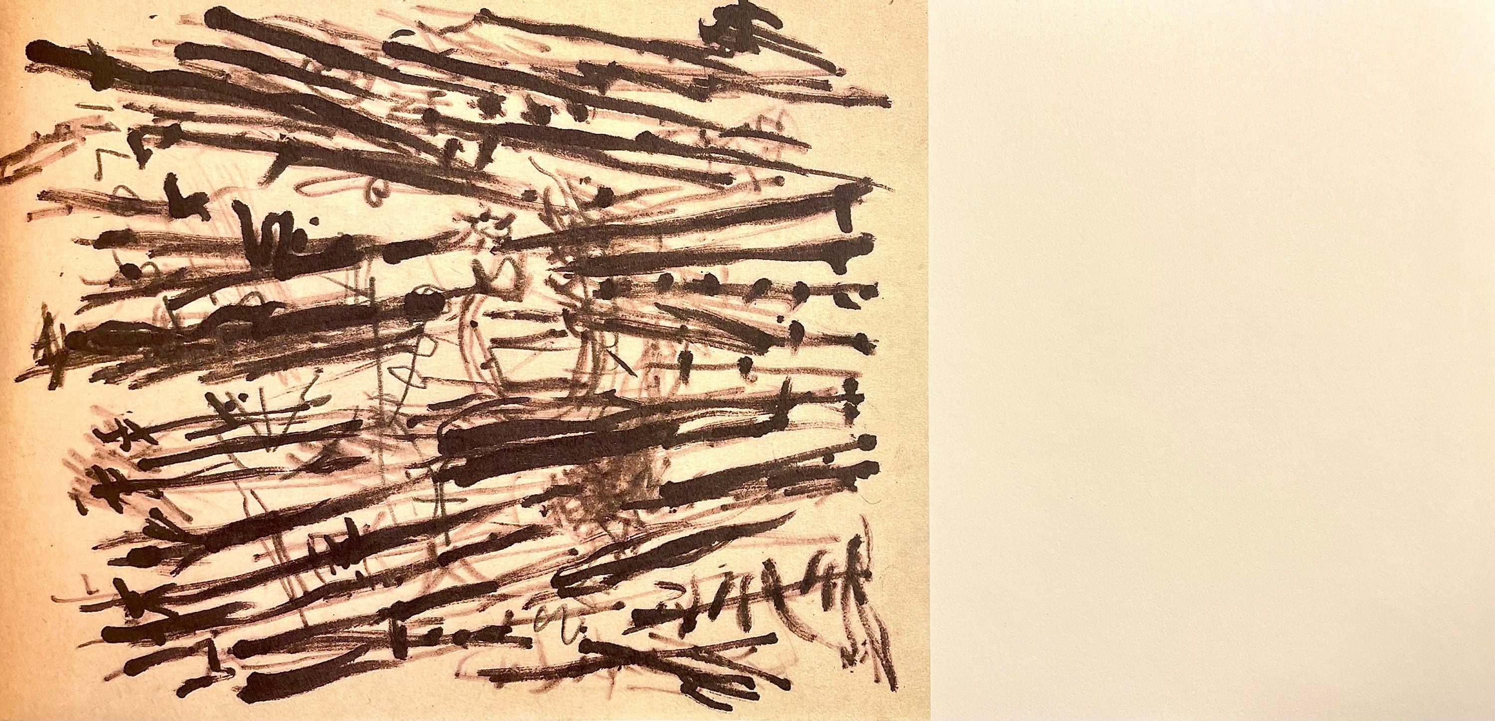 Jackson Pollock, Composition, Jackson Pollock, The Last Sketchbook, Limited Edition Lithograph