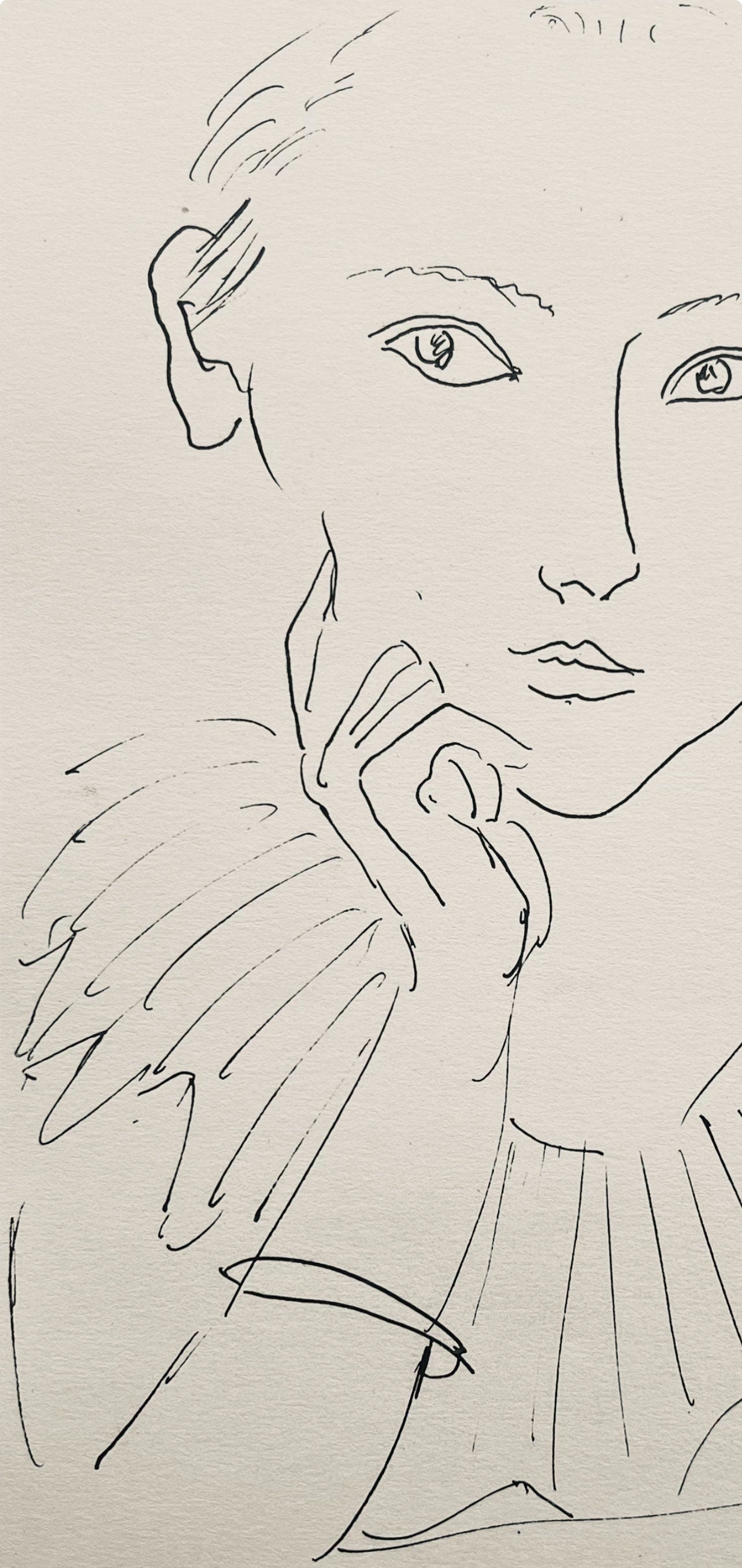 Henri Matisse, Composition (Dutel 3), Dessins de Henri-Matisse, Limited Edition Lithograph