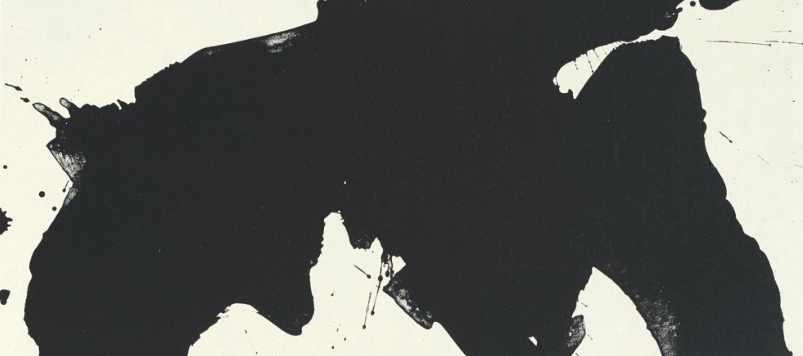 Robert Motherwell, Composition (Belknap 354-380; Engberg/Banach 415-441), Three Poems, Limited Edition Lithograph